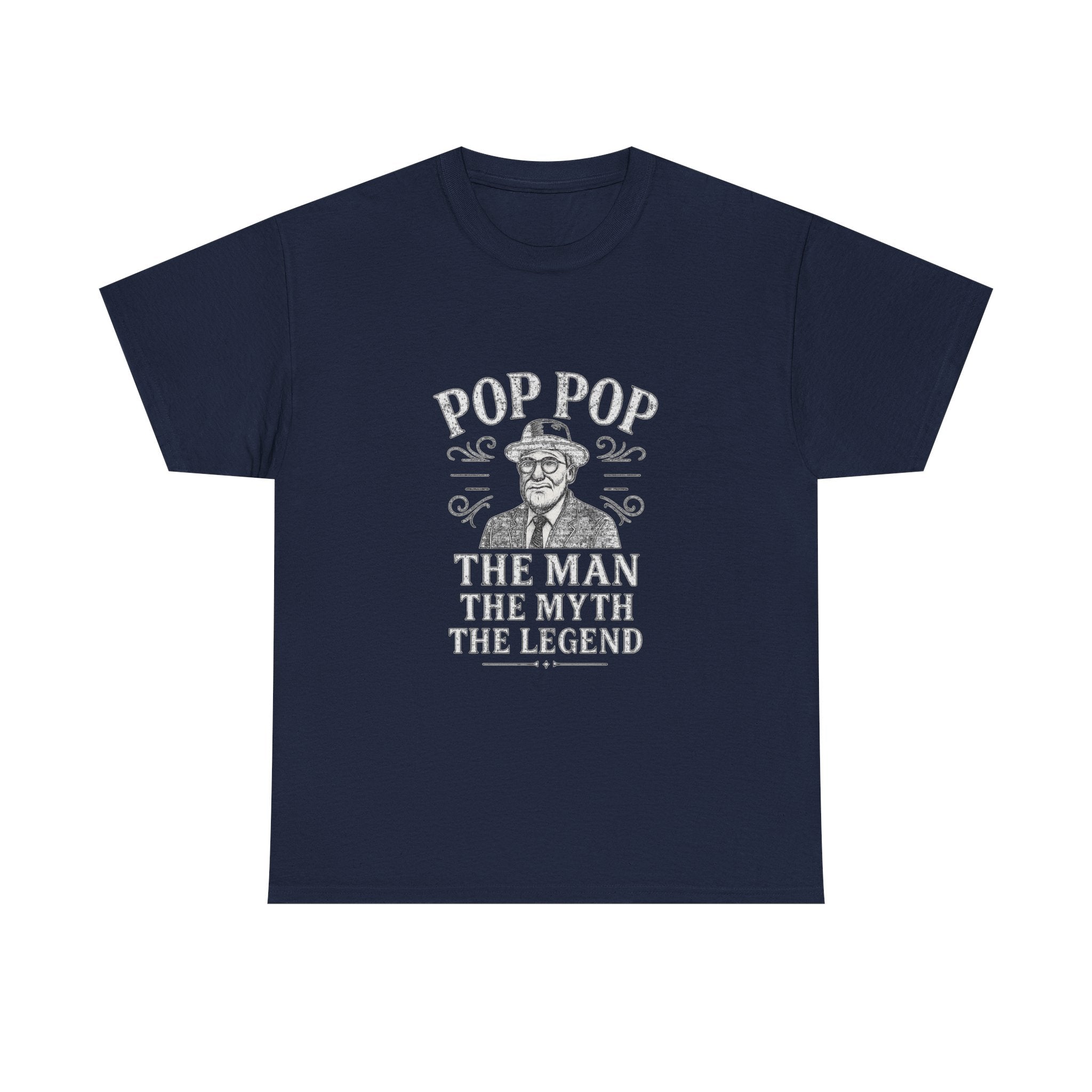 Pop Pop The Man The Myth Grandfather T-Shirt | Unique Gift | Graphic Tee