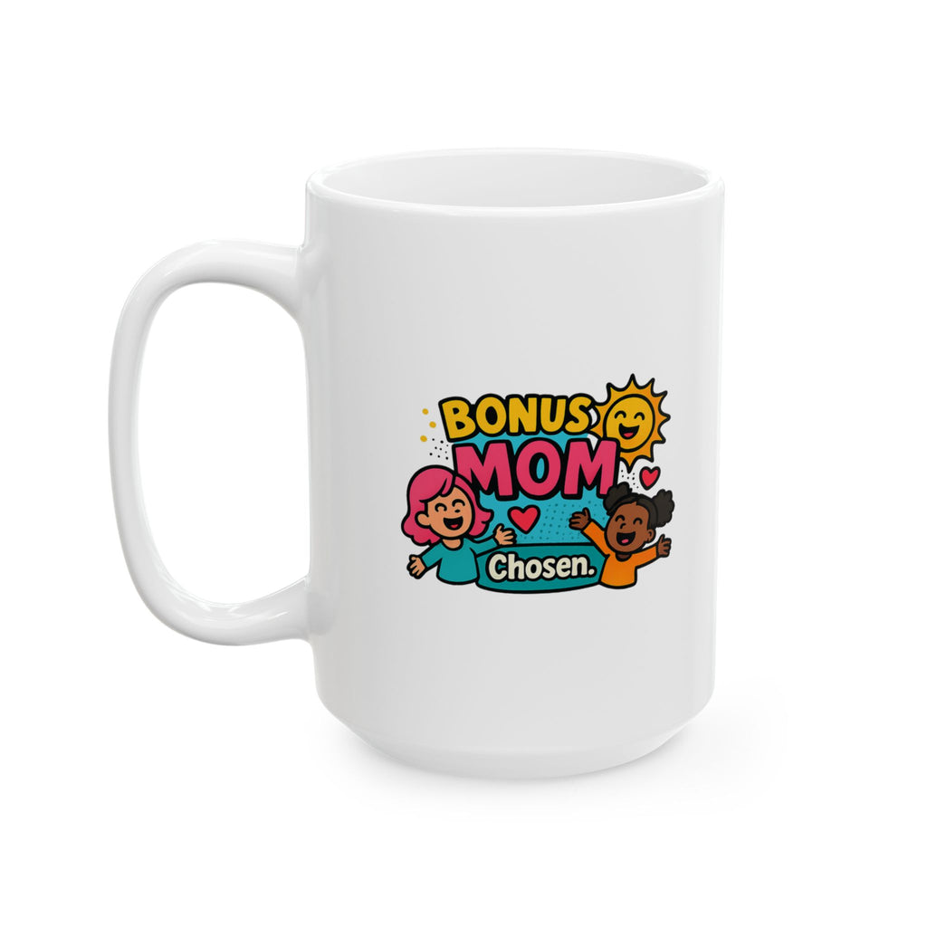 Loved These Kids Like My Own Bonus Mom Coffee Mug | Blended Family Appreciation | Ceramic Mug
