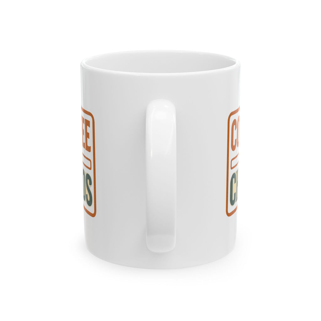 Coffee And Chaos Manager Unpaid Obviously Coffee Mug | Funny Humor Gift | Ceramic Mug