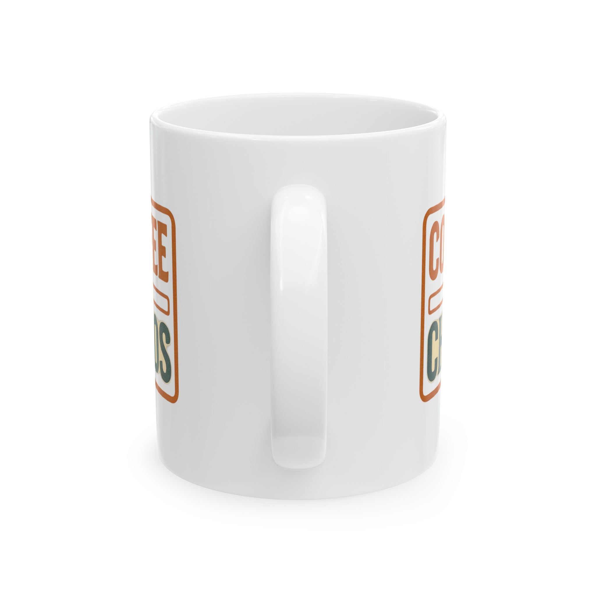 Coffee And Chaos Manager Unpaid Obviously Coffee Mug | Funny Humor Gift | Ceramic Mug