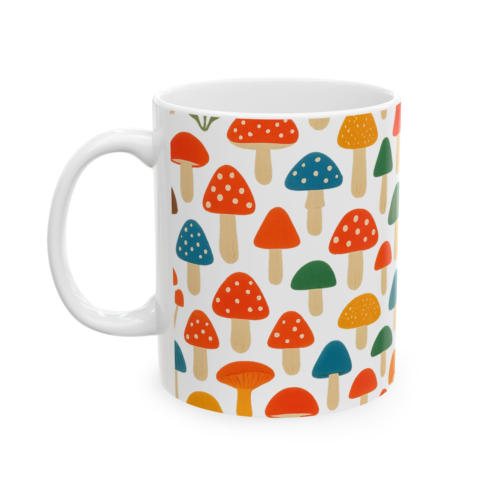 Woodland Mushroom Coffee Mug | Unique Gift | Ceramic Mug