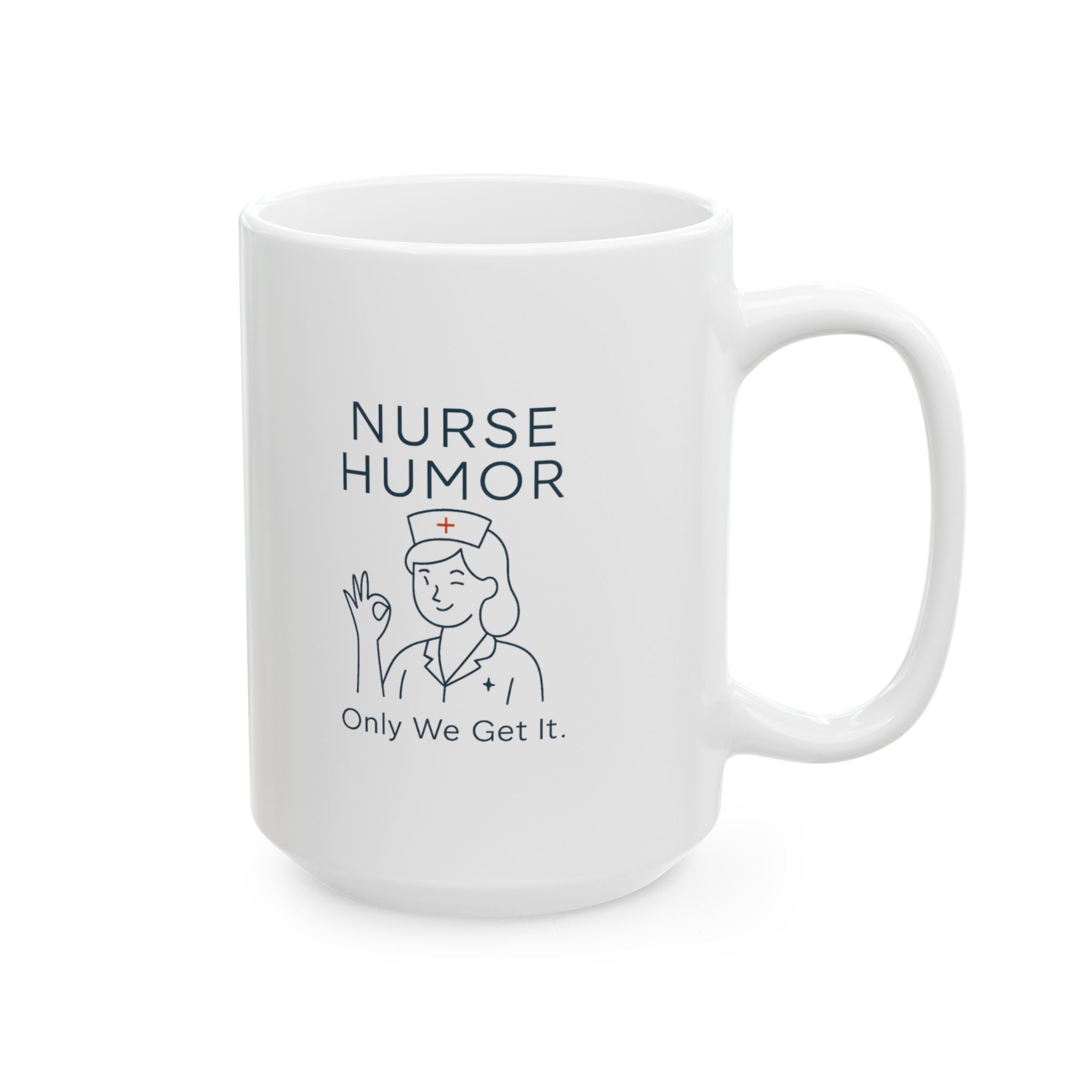 Nurse Humor Not For The Faint Of Heart Coffee Mug | Funny Nurse Gift | Ceramic Mug