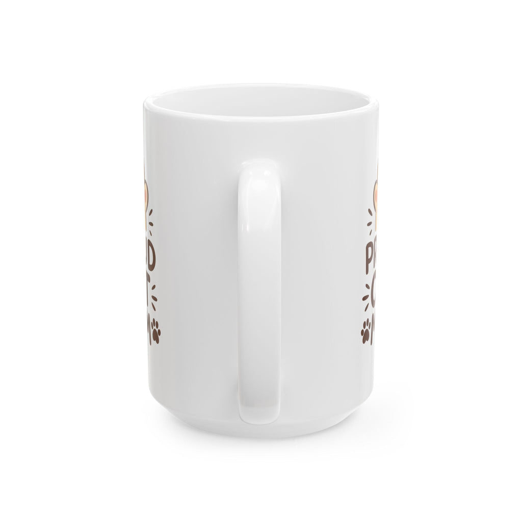 Proud Cat Mom Coffee Mug | Cat Lover Gift | Ceramic Mug
