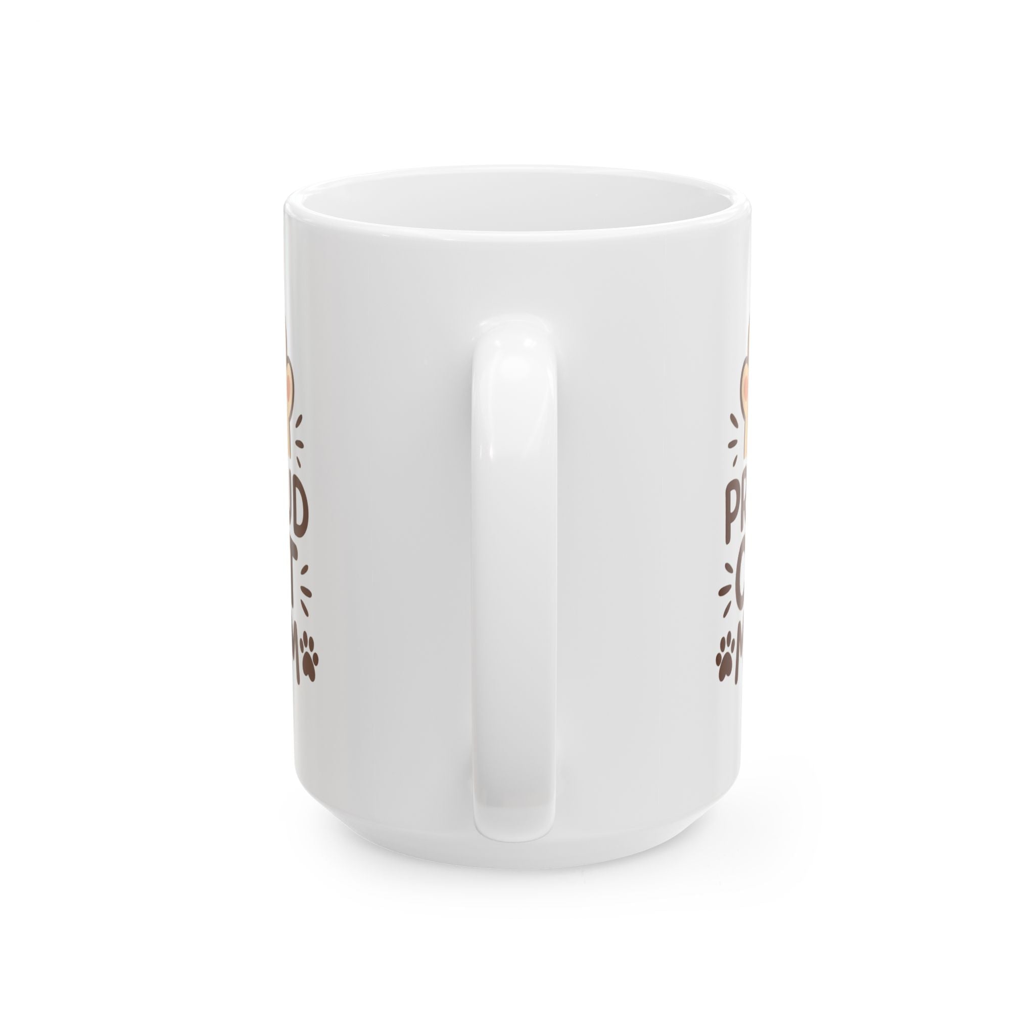 Proud Cat Mom Coffee Mug | Cat Lover Gift | Ceramic Mug