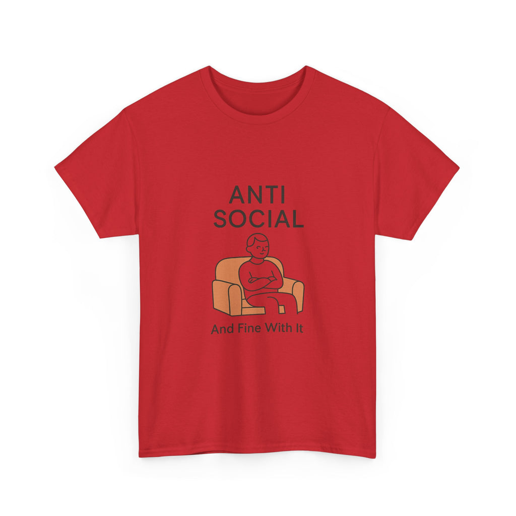 Anti Social But Make It Cute T-Shirt | Funny Antisocial Gift | Graphic Tee