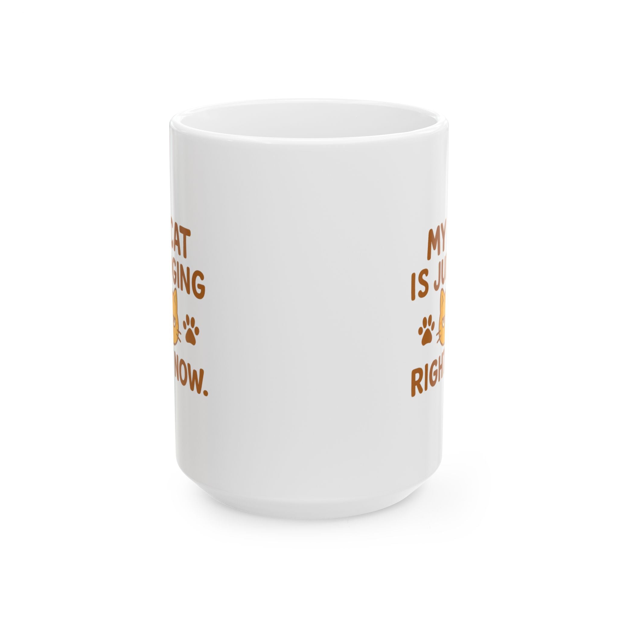 My Cat Is Judging You Right Now Coffee Mug | Funny Cat Gift | Ceramic Mug