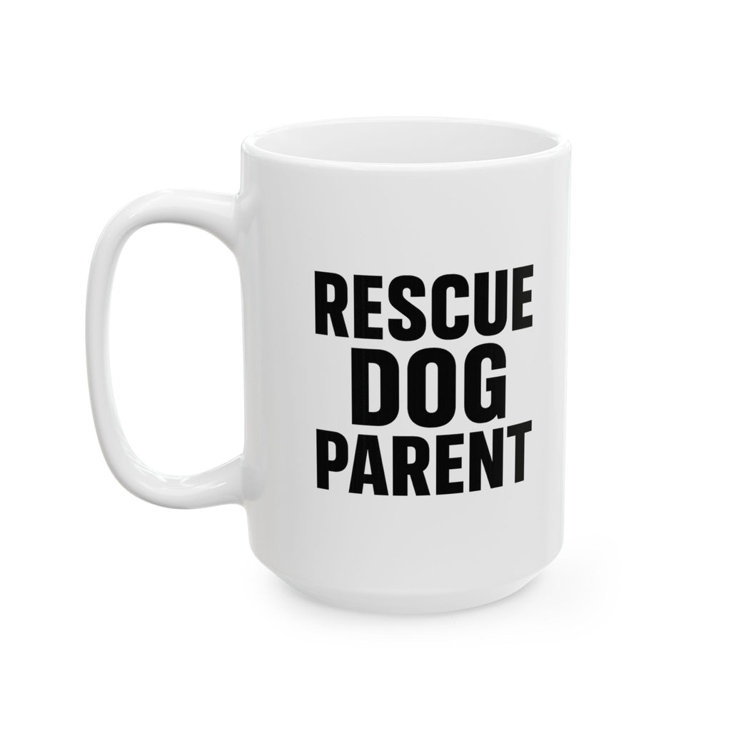 Rescue Dog Changed My Life Coffee Mug | Adoption Gift | Ceramic Mug