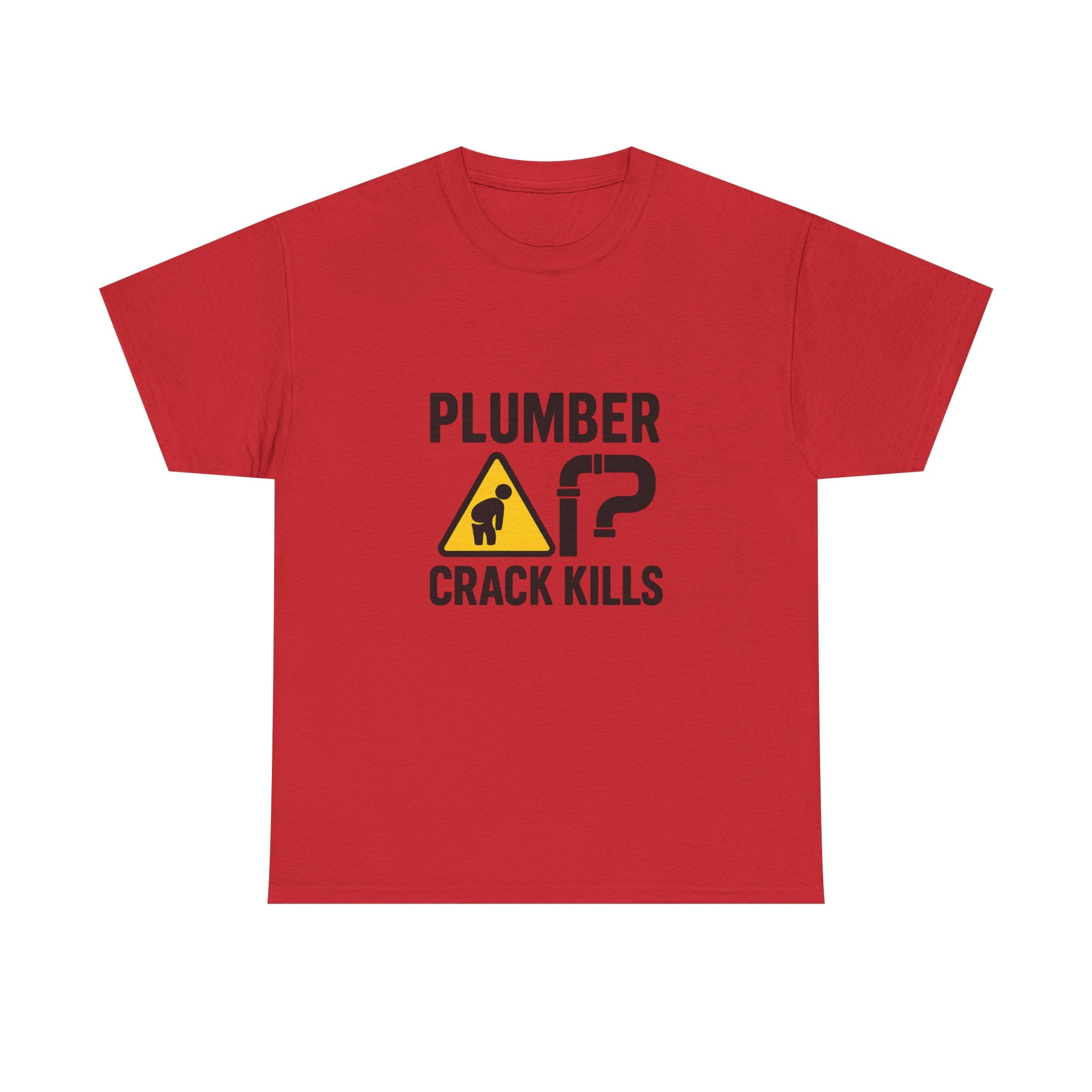 Plumber Crack Kills Funny Profession T-Shirt | Funny Gift | Graphic Tee