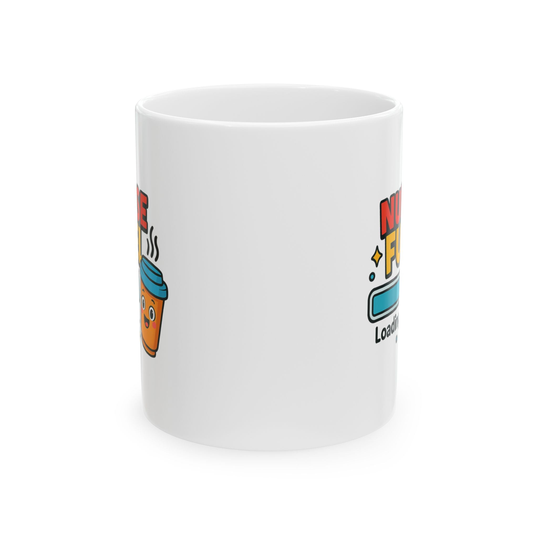 Officially Fueled Up Nurse Fuel Coffee Mug | Nurse Appreciation | Ceramic Mug