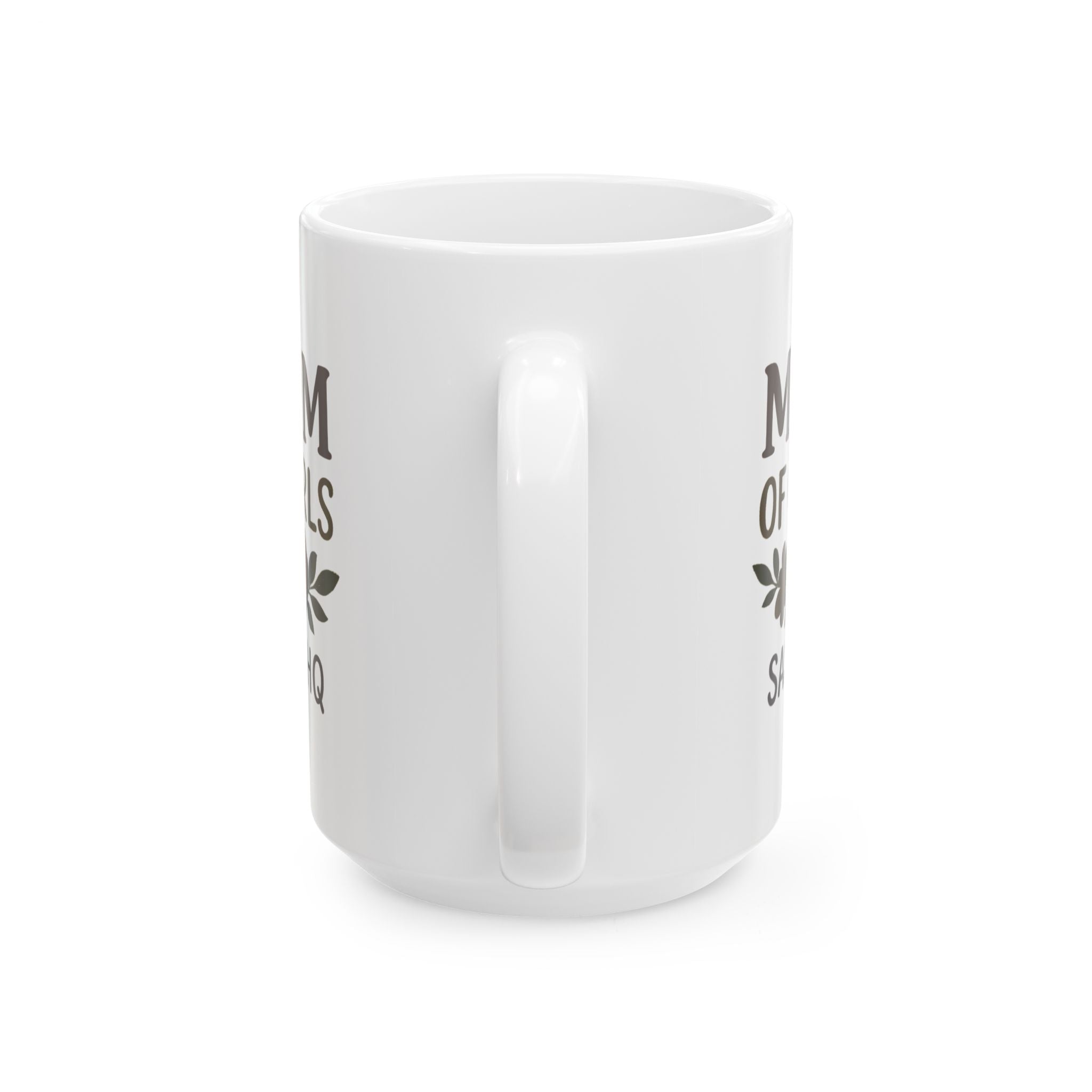 Three Girls One Mom Send Coffee Coffee Mug | Funny Girl Mom Gift | Ceramic Mug
