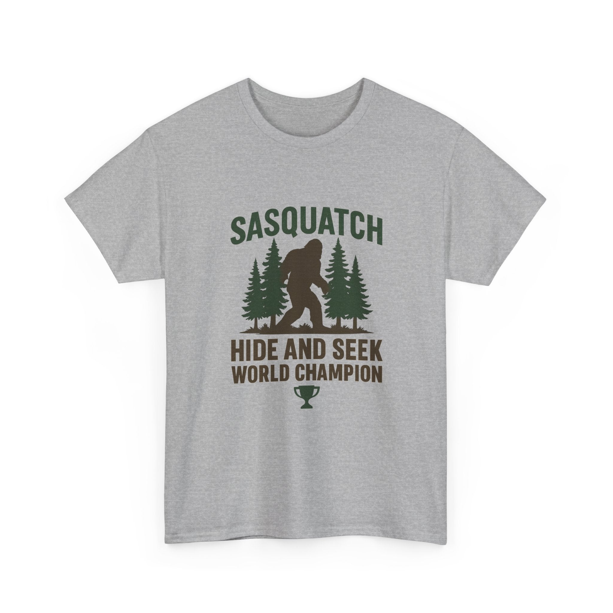 Sasquatch Hide And Seek World Champion T-Shirt | Unique Gift | Graphic Tee