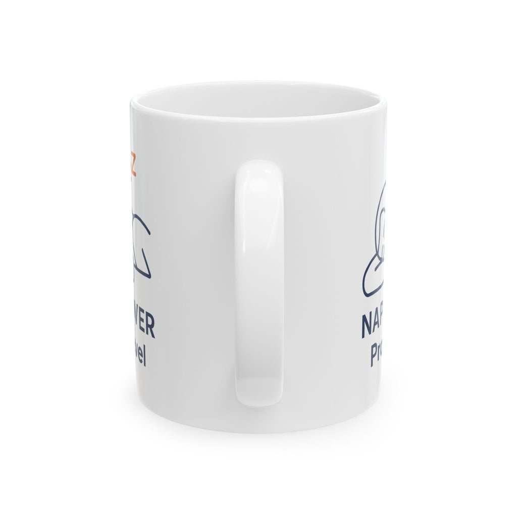 Powered By Naps And This Coffee Coffee Mug | Funny Nap Humor | Ceramic Mug
