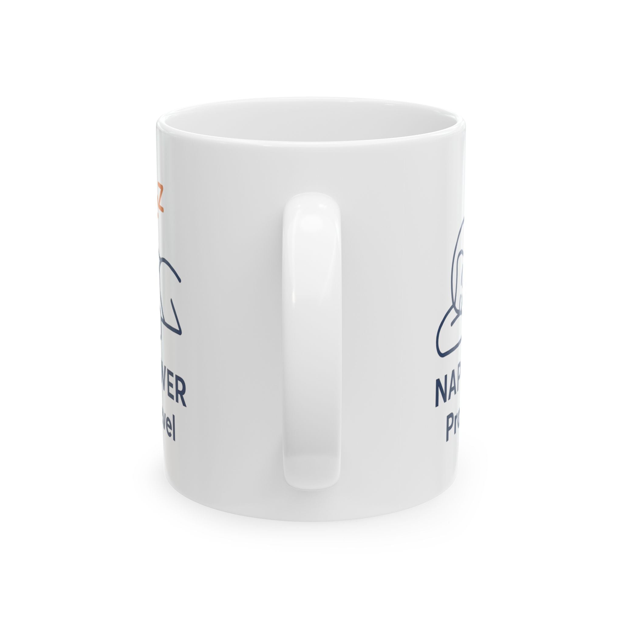 Powered By Naps And This Coffee Coffee Mug | Funny Nap Humor | Ceramic Mug