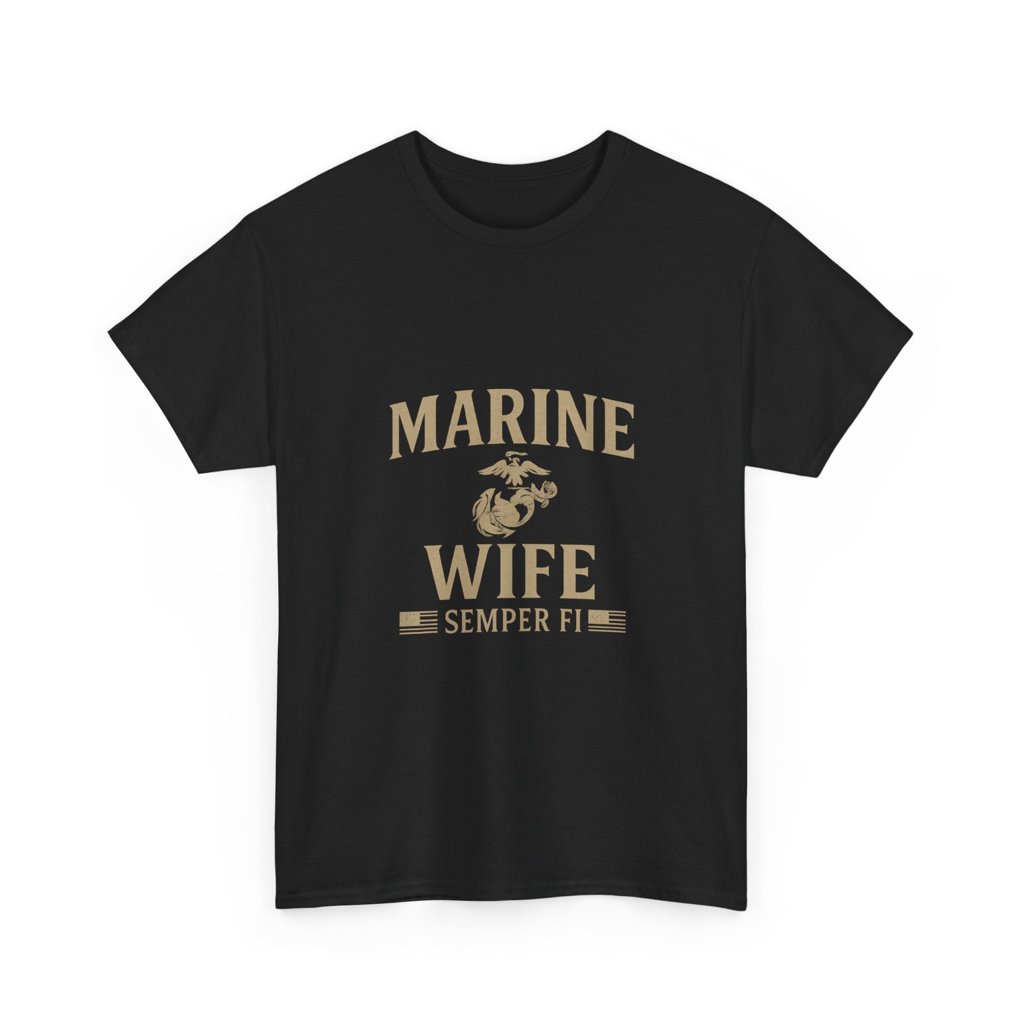 Marine Wife Semper Fi Military T-Shirt | Unique Gift | Graphic Tee