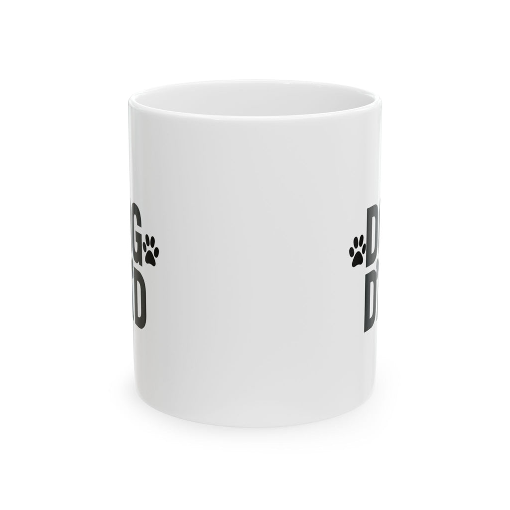Dog Dad Paw Print Coffee Mug | Dog Lover Gift | Ceramic Mug