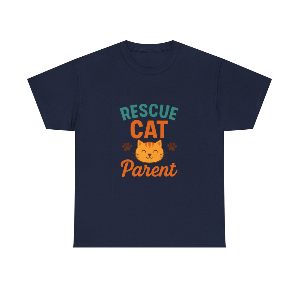Rescue Cat Changed My Life T-Shirt | Adoption Gift | Graphic Tee