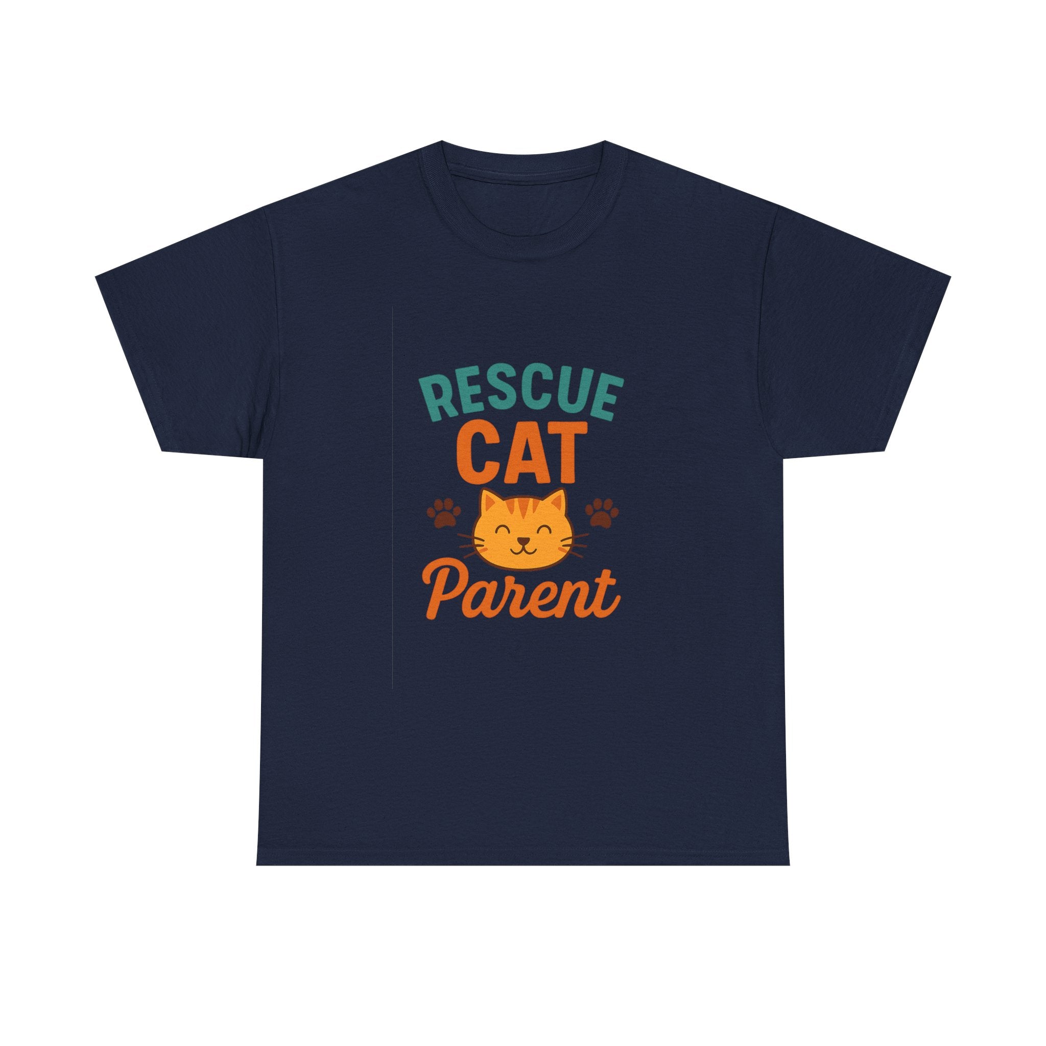 Rescue Cat Changed My Life T-Shirt | Adoption Gift | Graphic Tee