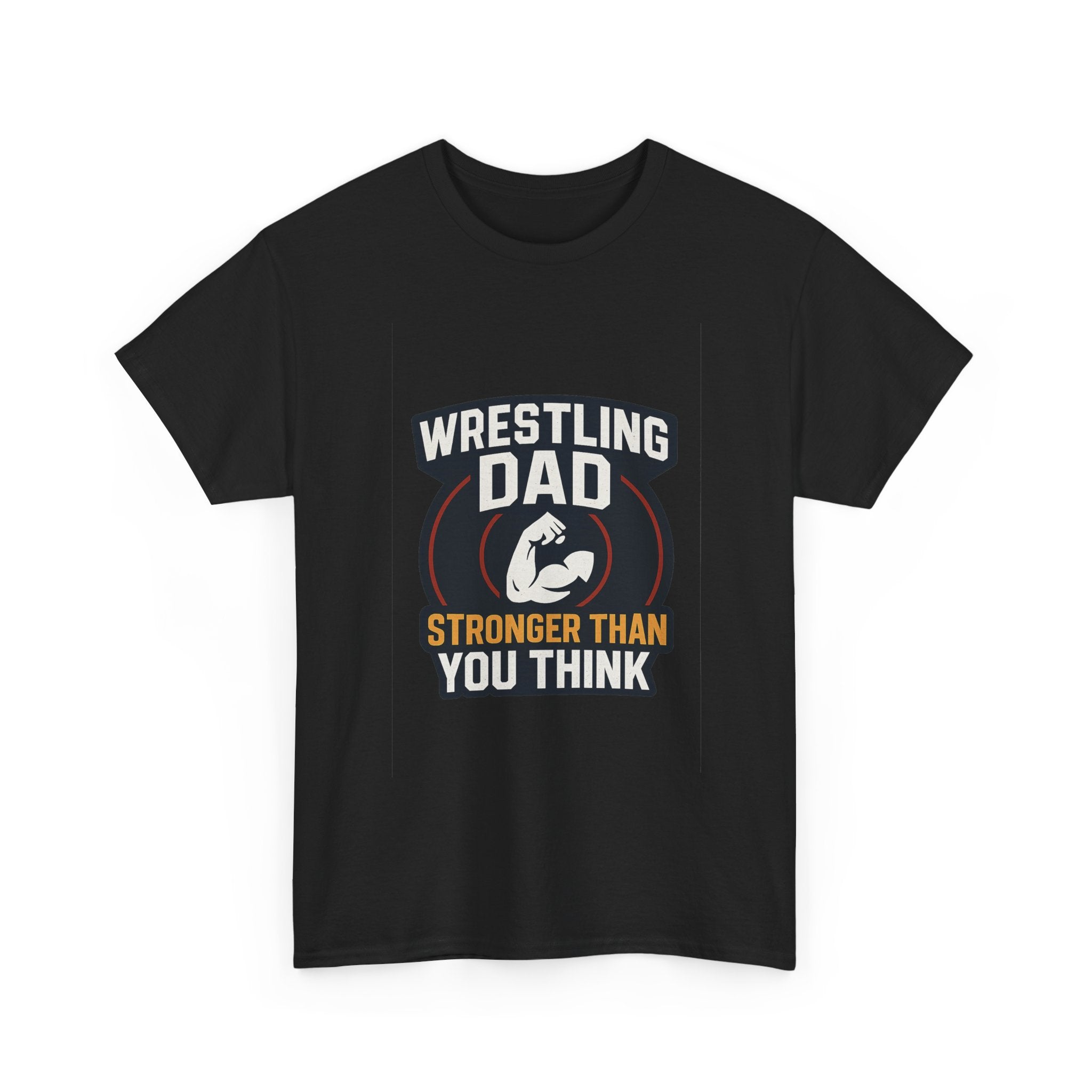 Wrestling Dad Stronger Than You Think T-Shirt | Gift for Dad | Graphic Tee