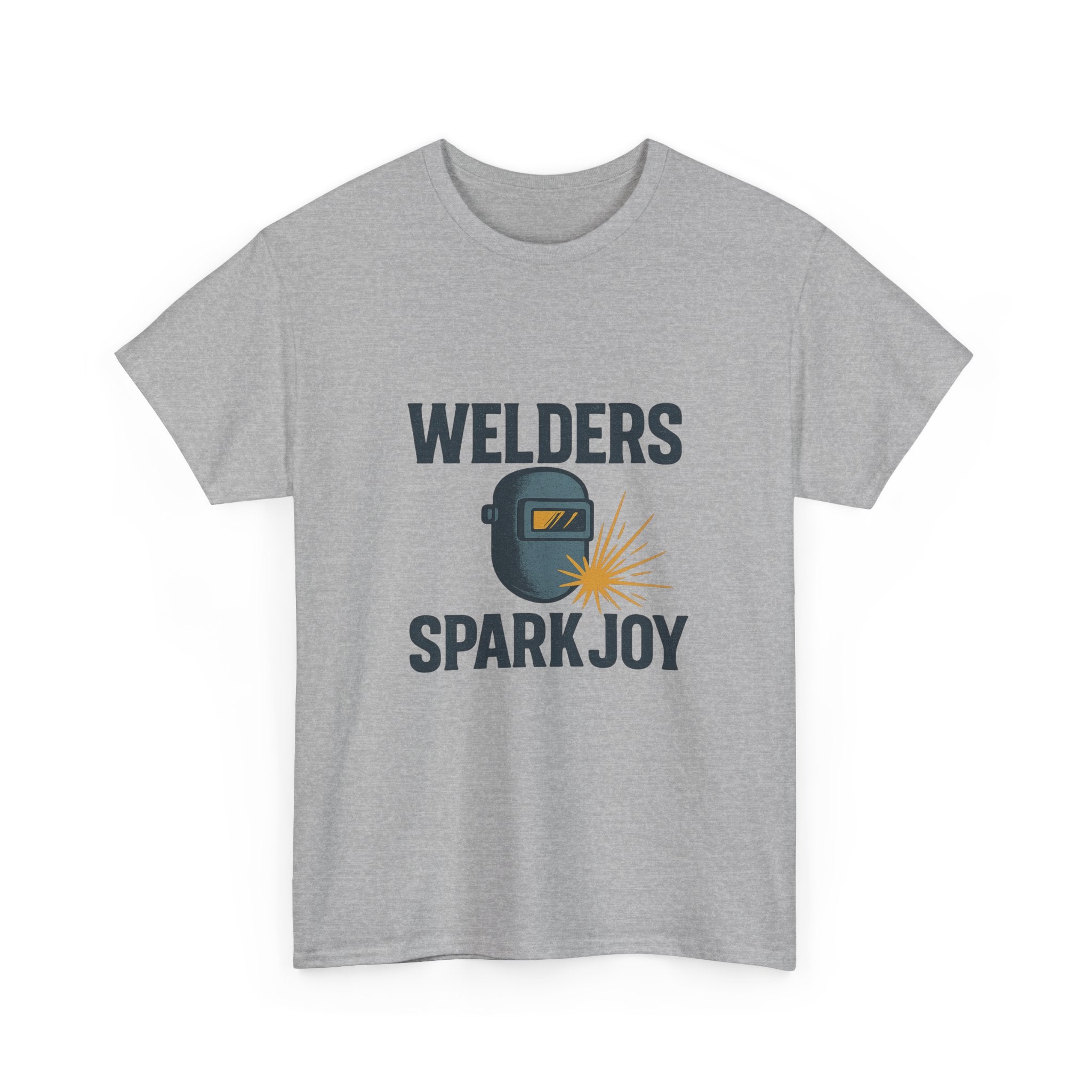 Welders Spark Joy Profession T-Shirt | Unique Gift | Graphic Tee