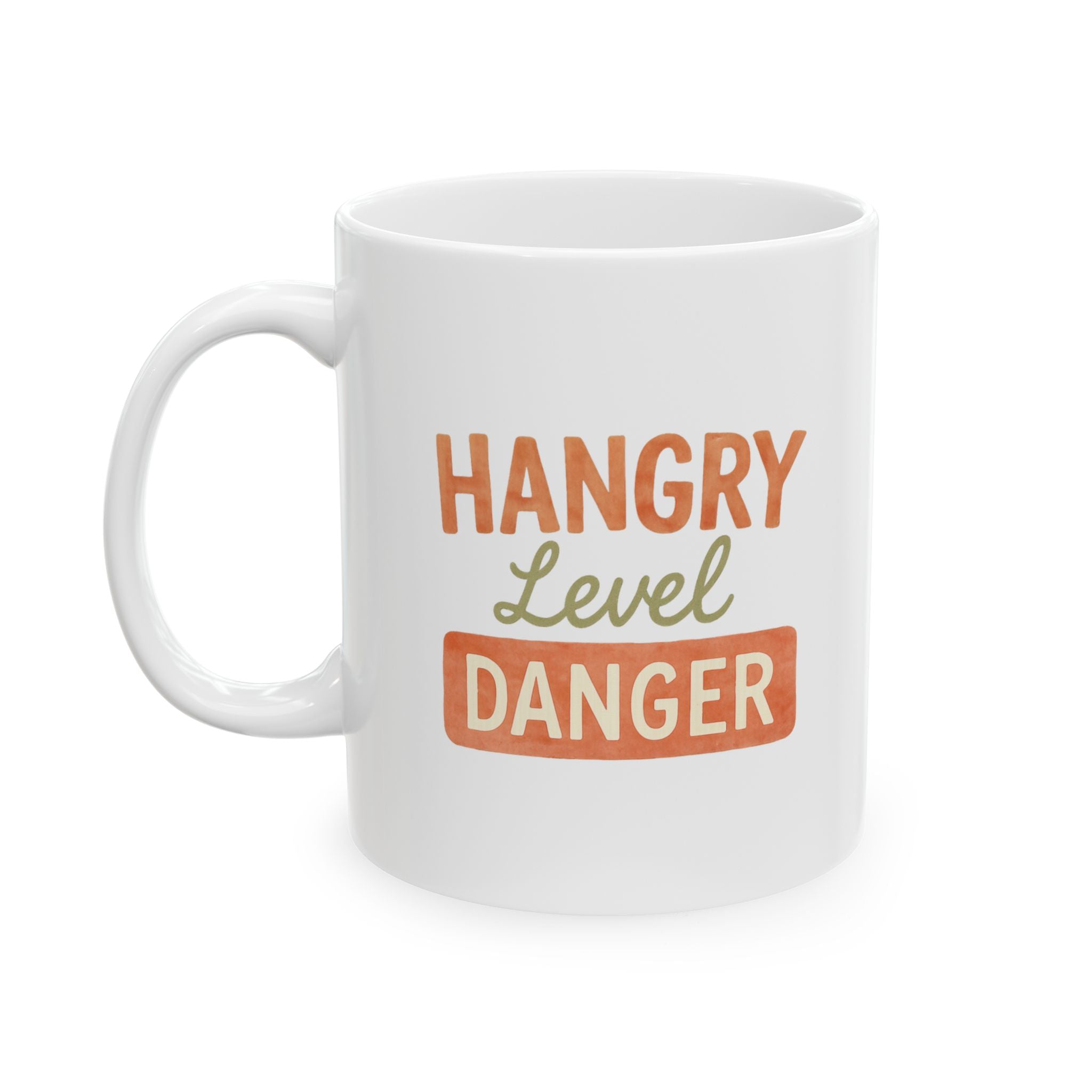 Do Not Talk To Me Until Fed And Caffeinated Coffee Mug | Hangry Humor | Ceramic Mug