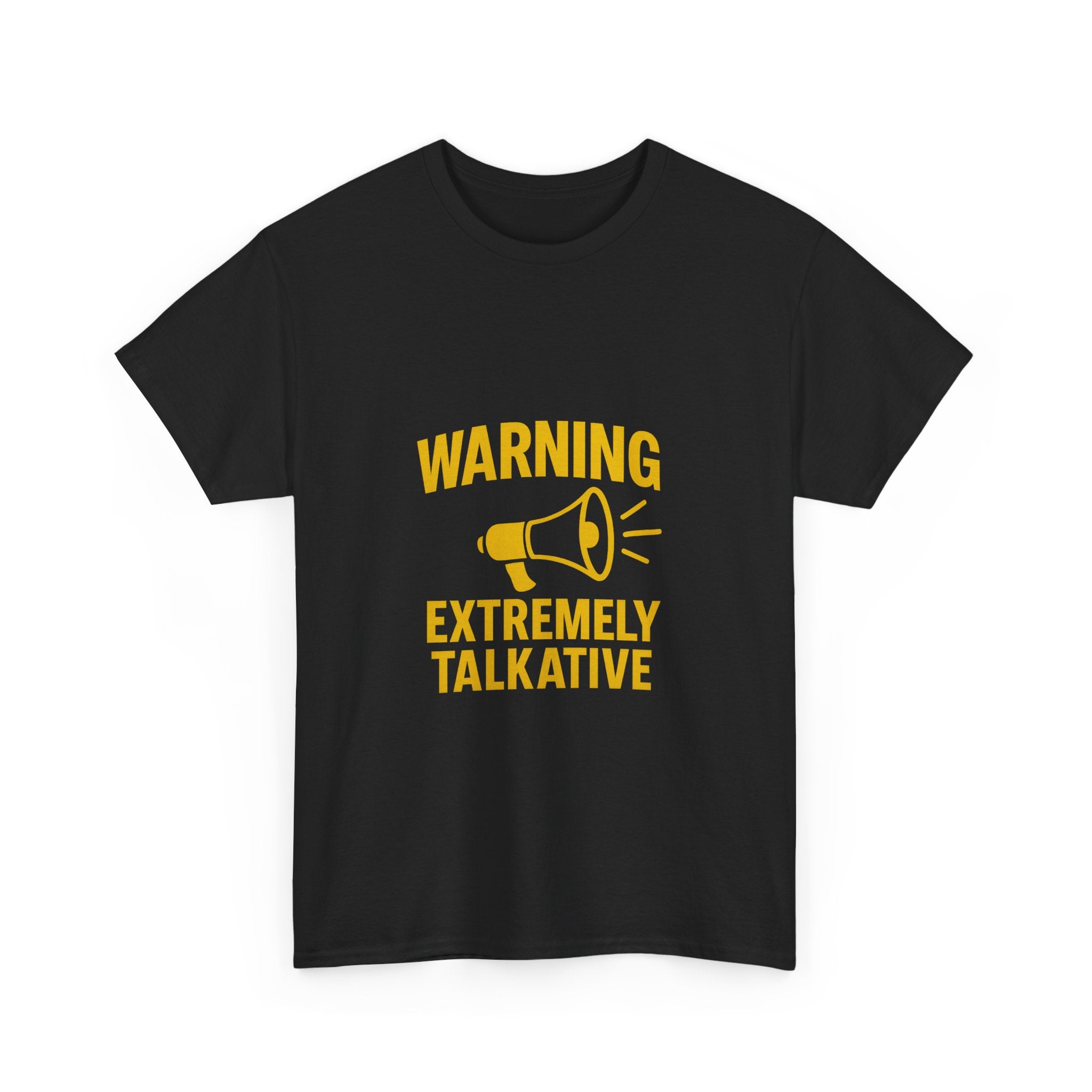Extrovert Warning Extremely Talkative T-Shirt | Unique Gift | Graphic Tee