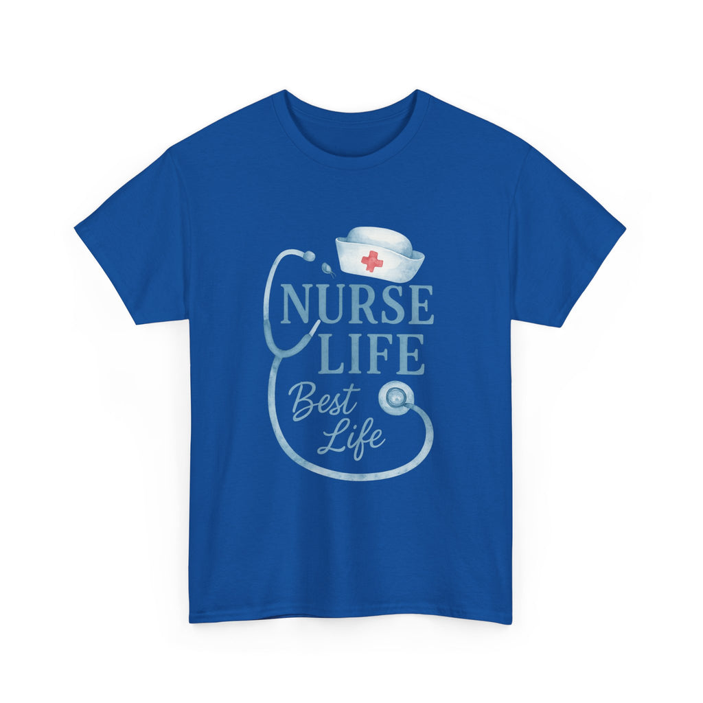 Nurse Life Coffee And Saving Lives T-Shirt | Funny Nurse Humor | Graphic Tee