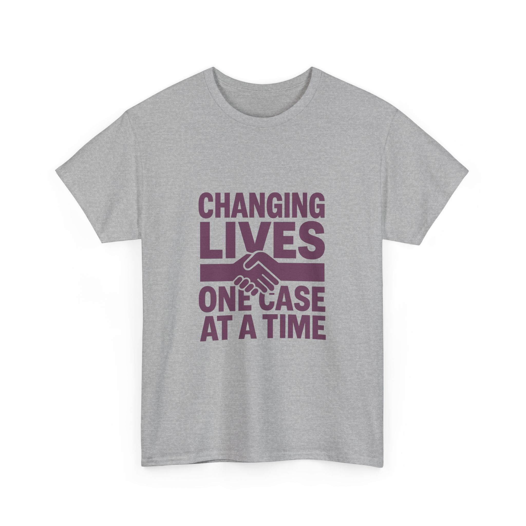 Social Worker Changing Lives One Case At A Time T-Shirt | Unique Gift | Graphic Tee