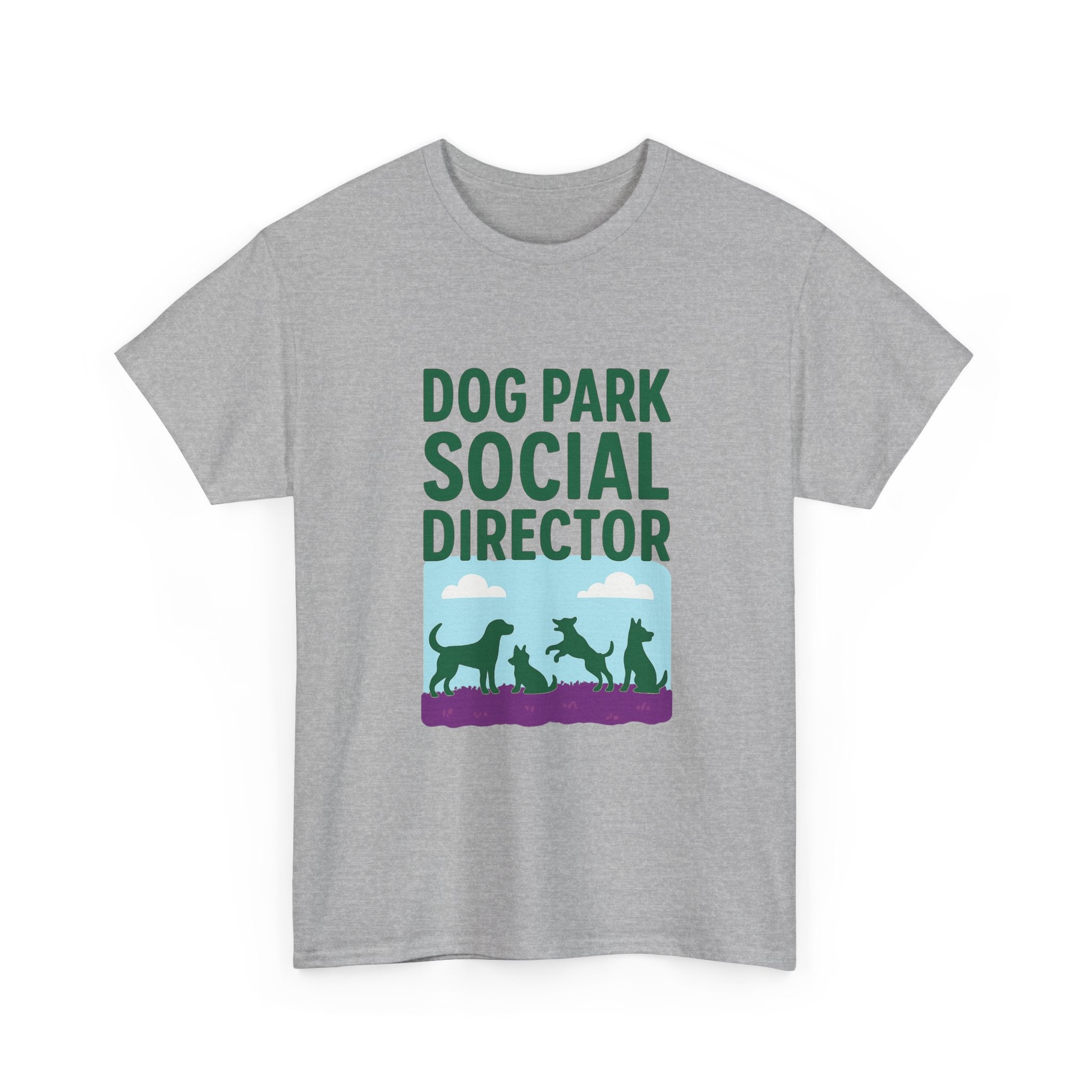 Dog Park Social Director T-Shirt | Dog Lover Gift | Graphic Tee