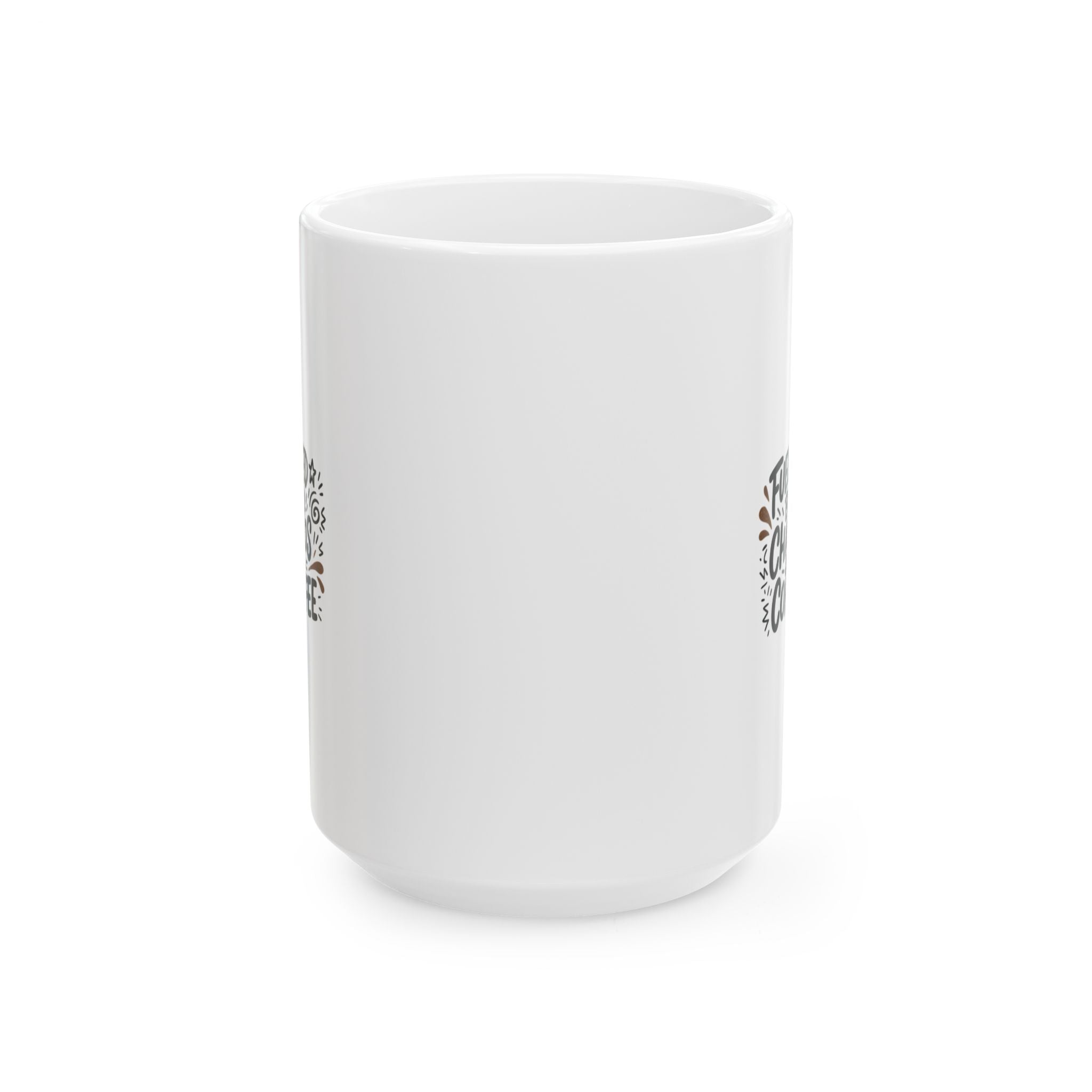Fueled By Chaos And Coffee Mom Coffee Mug | Gift for Mom | Ceramic Mug