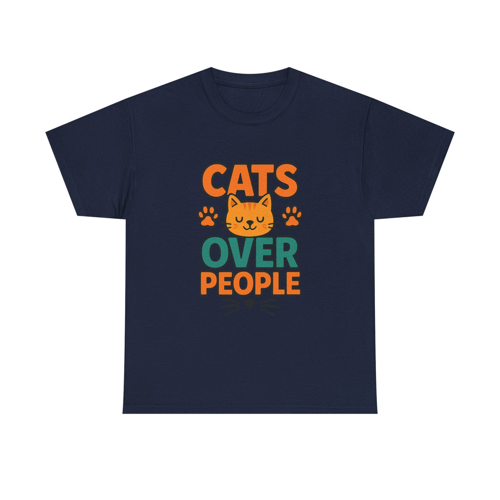 Cats Are My People T-Shirt | Funny Cat Lover Gift | Graphic Tee