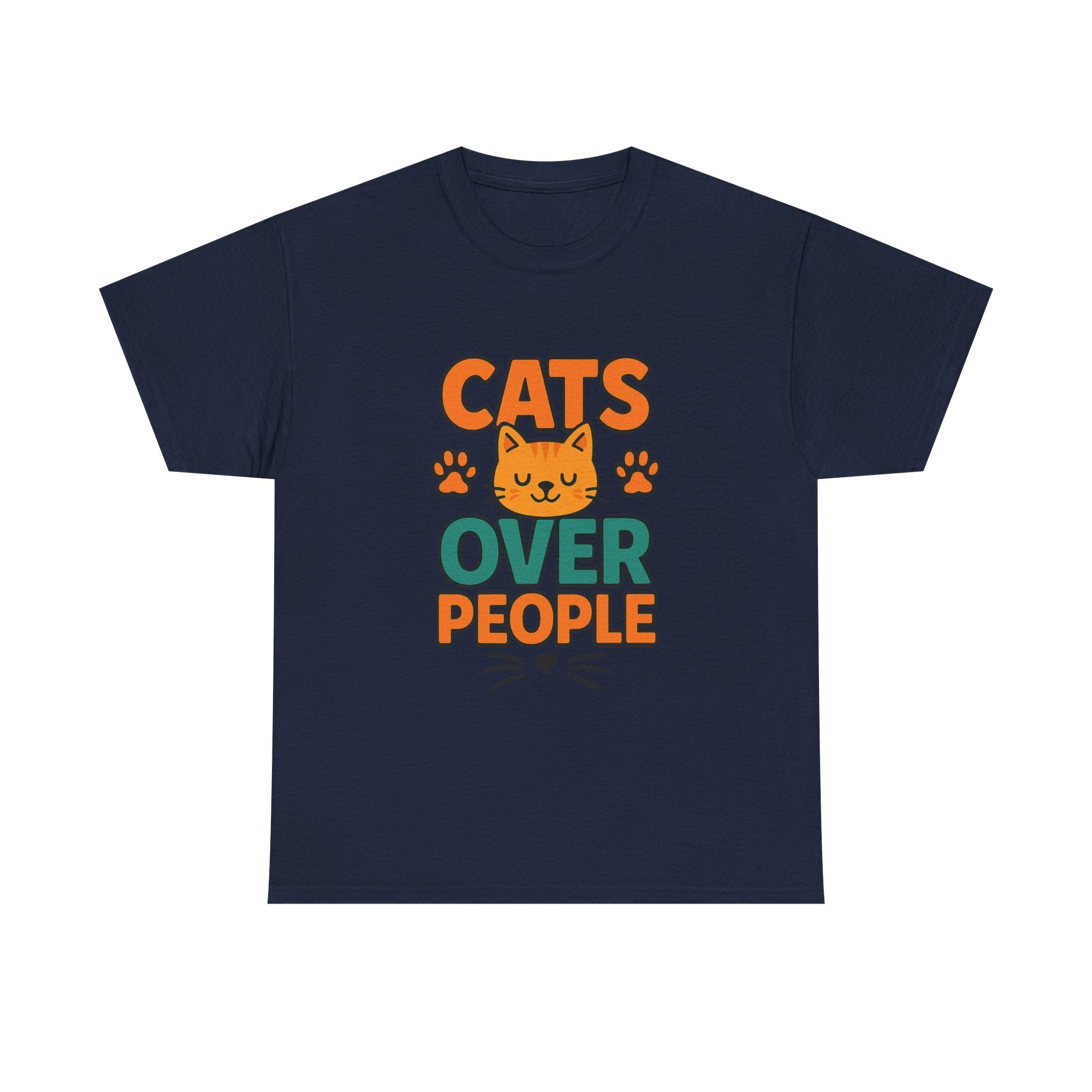 Cats Are My People T-Shirt | Funny Cat Lover Gift | Graphic Tee