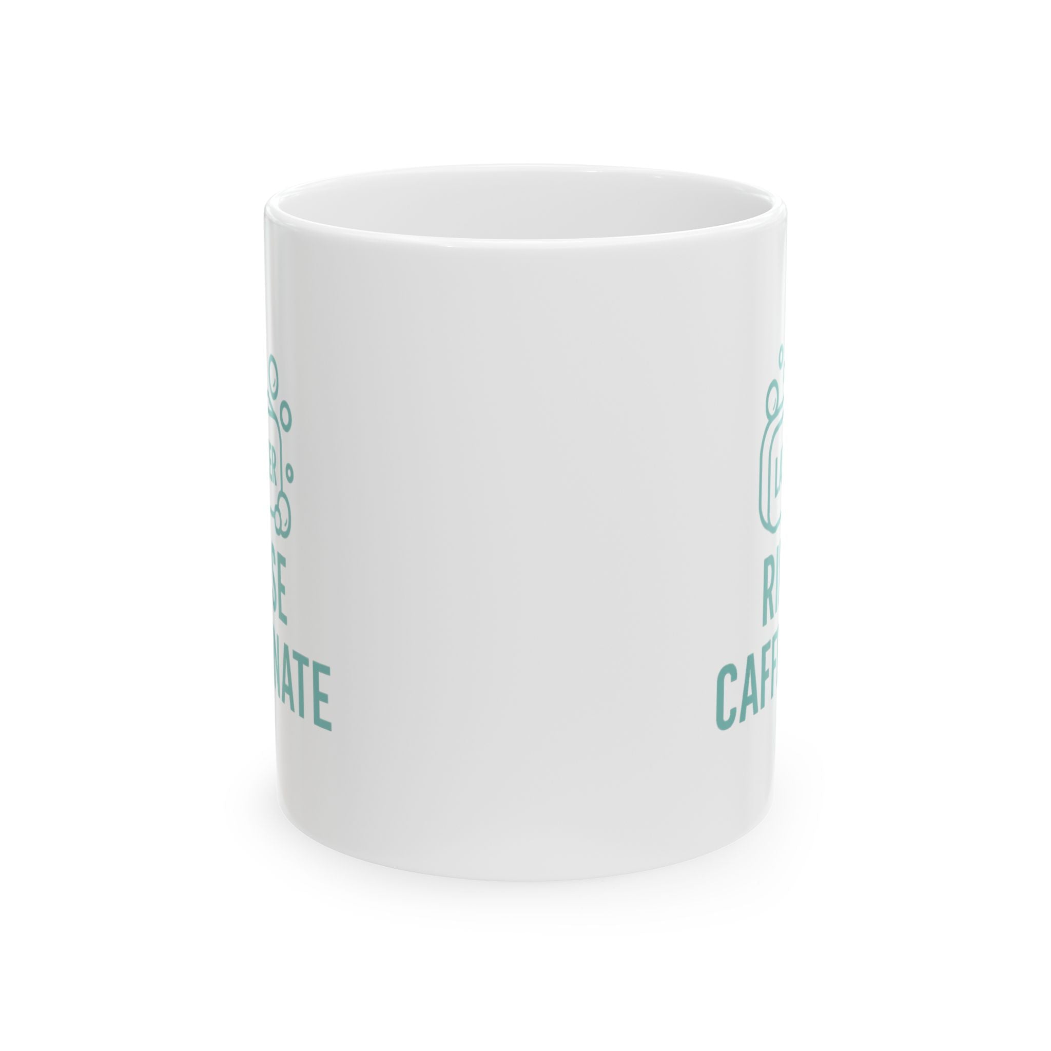 Soap Maker Lather Rinse Caffeinate Coffee Mug | Unique Gift | Ceramic Mug