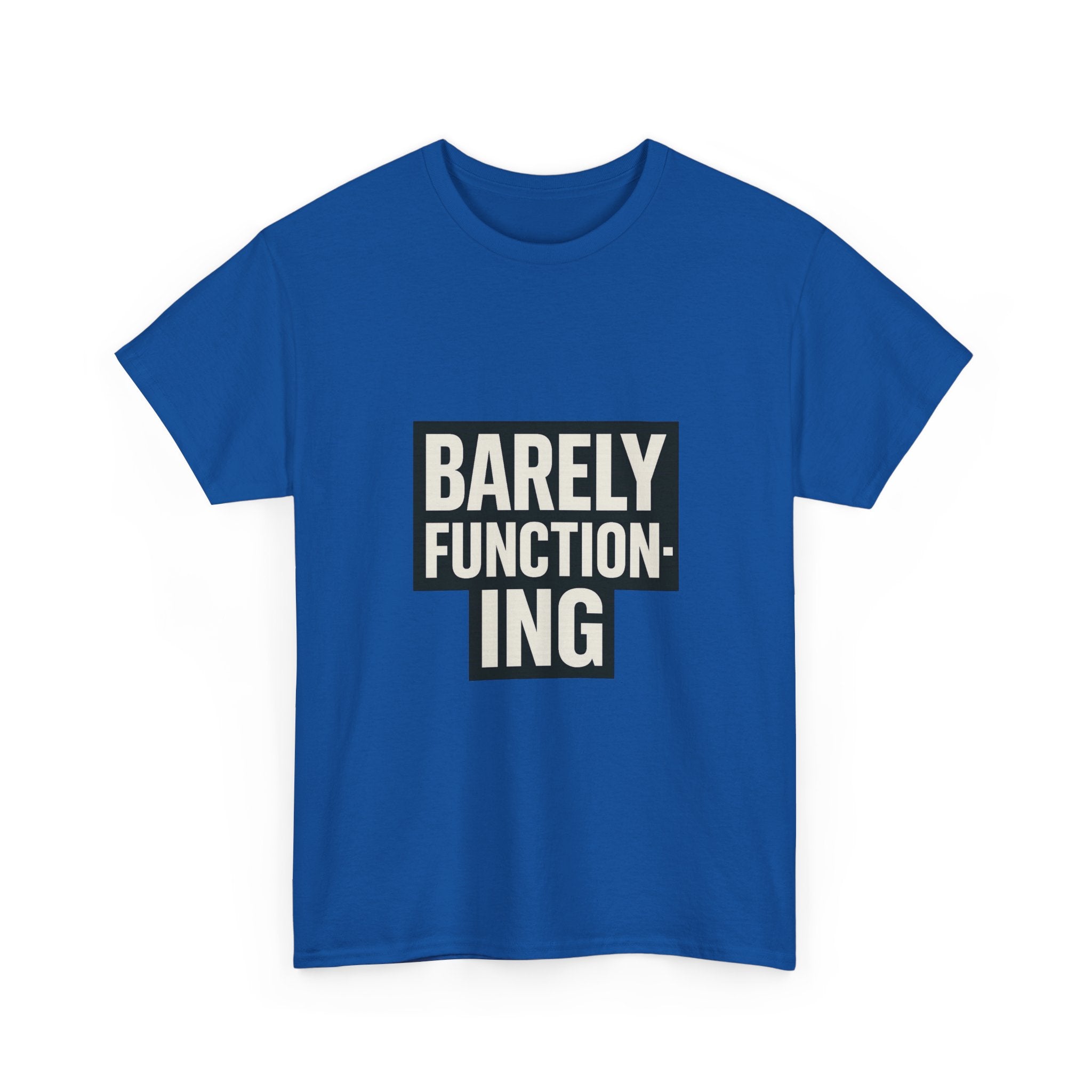 System Status Barely Online Send Coffee T-Shirt | Funny Gift | Graphic Tee