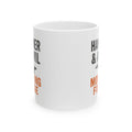 Metal Worker Hammer And Anvil Morning Forge Coffee Mug | Unique Gift | Ceramic Mug