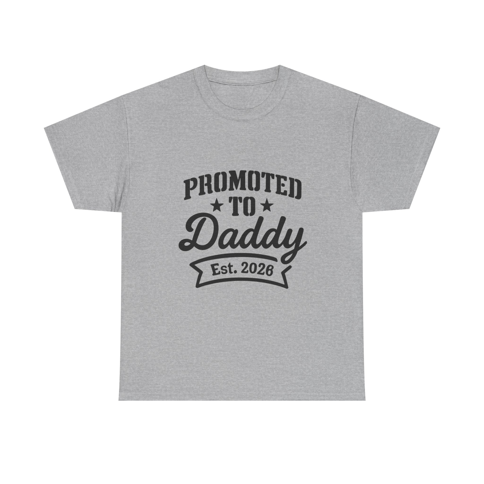 Promoted To Daddy New Dad T-Shirt | Gift for Dad | Graphic Tee