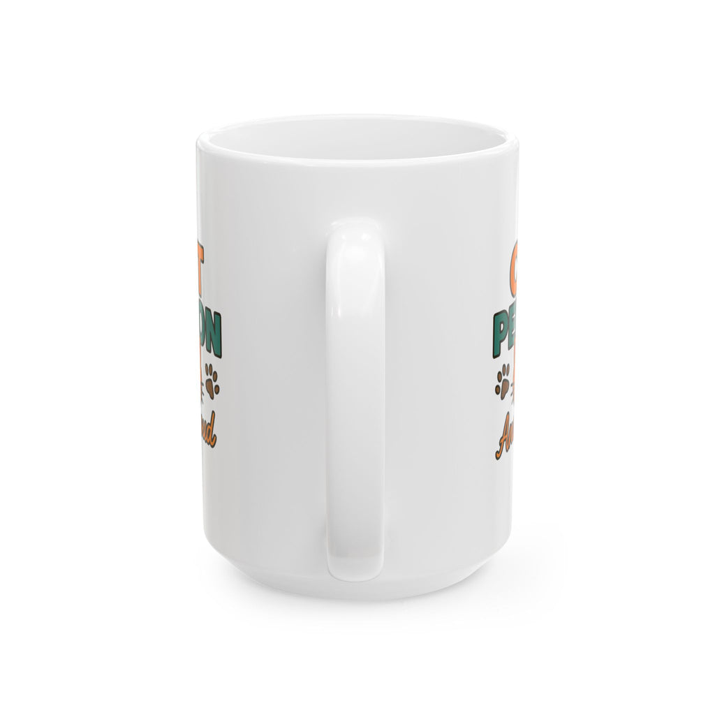 Cat Person Loading Please Wait Coffee Mug | Funny Cat Lover Gift | Ceramic Mug
