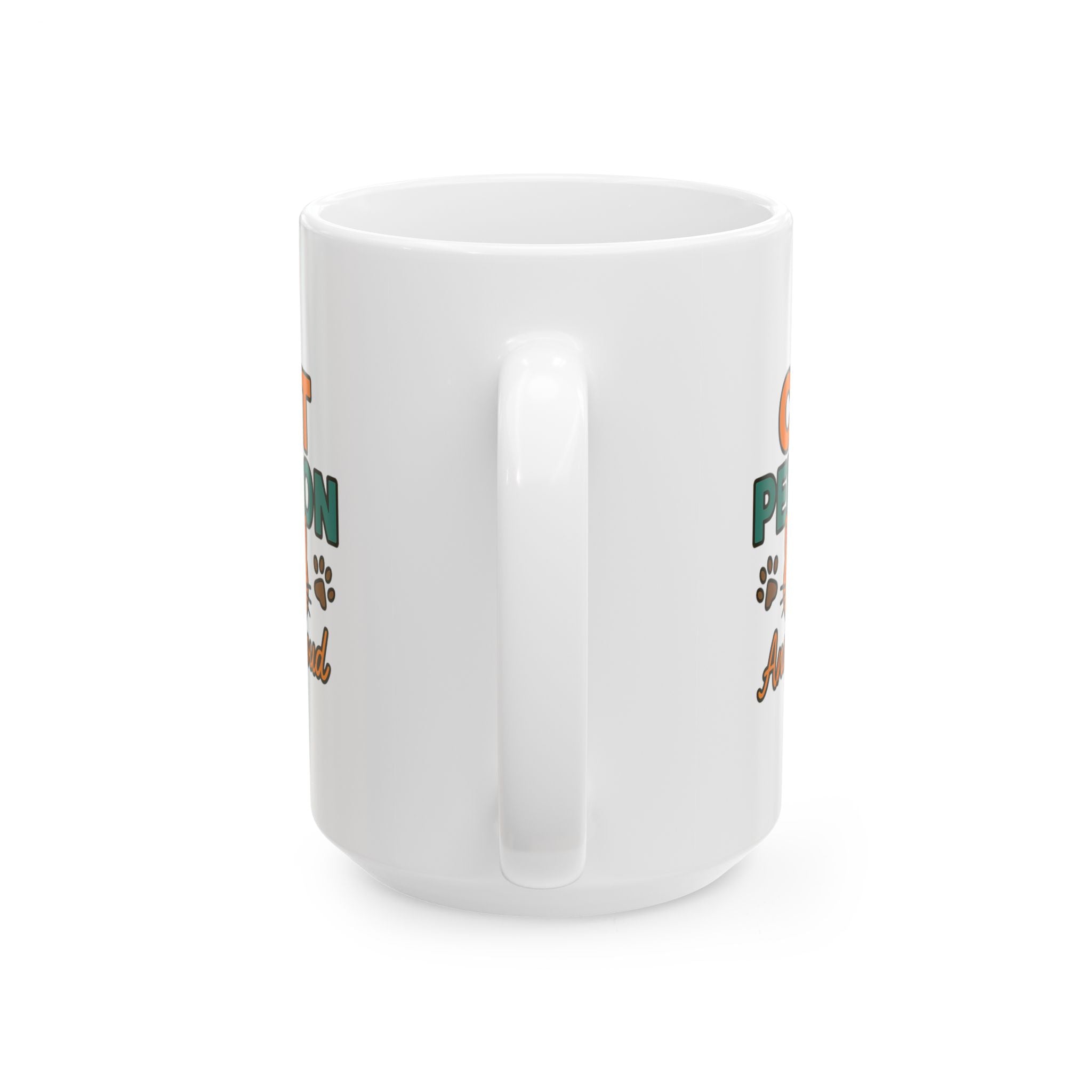 Cat Person Loading Please Wait Coffee Mug | Funny Cat Lover Gift | Ceramic Mug