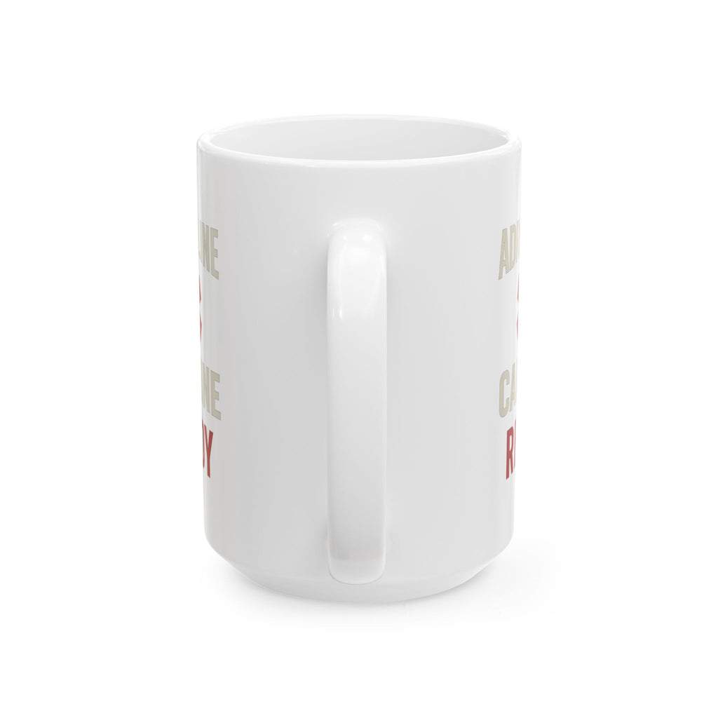 Paramedic Adrenaline And Caffeine Morning Coffee Mug | Unique Gift | Ceramic Mug
