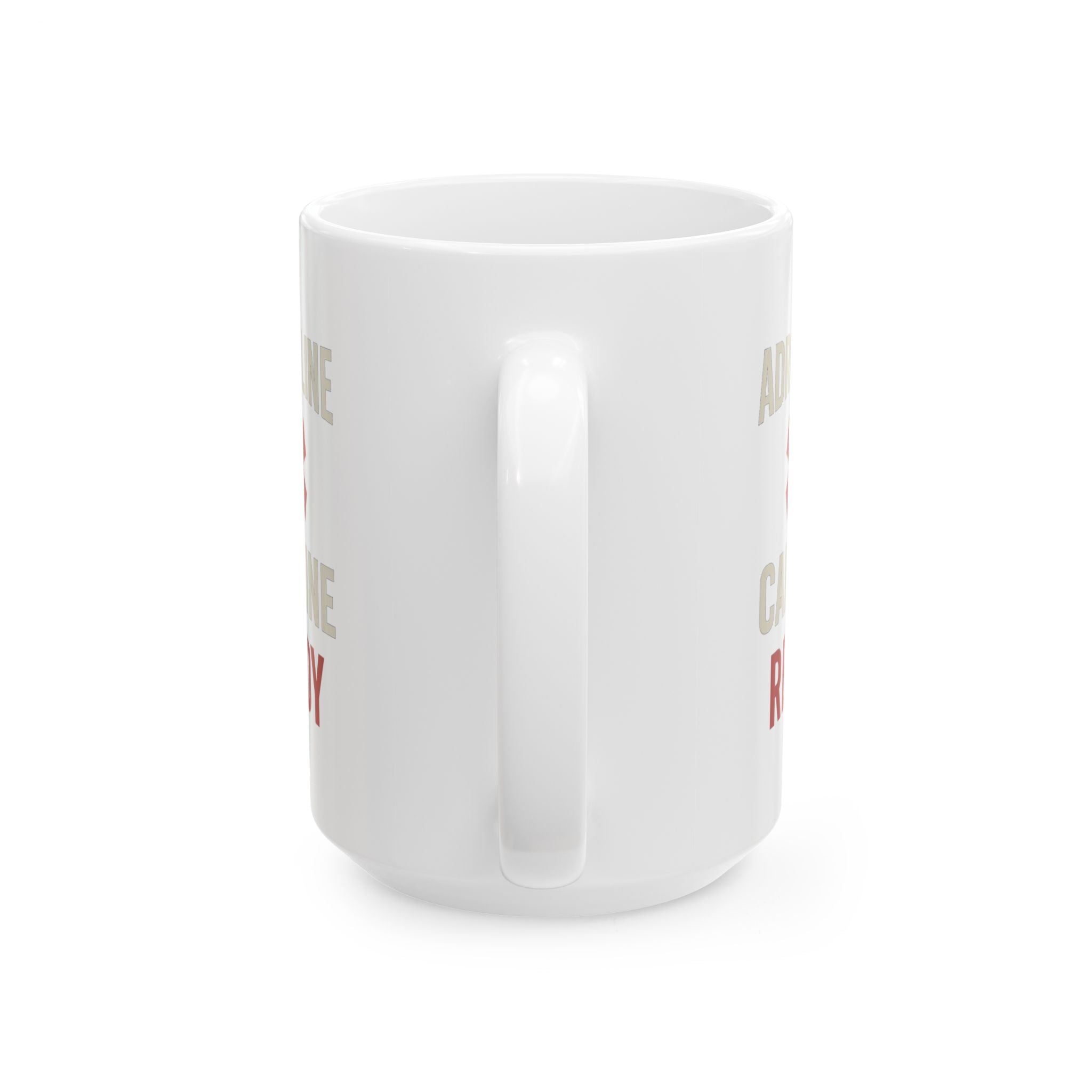 Paramedic Adrenaline And Caffeine Morning Coffee Mug | Unique Gift | Ceramic Mug