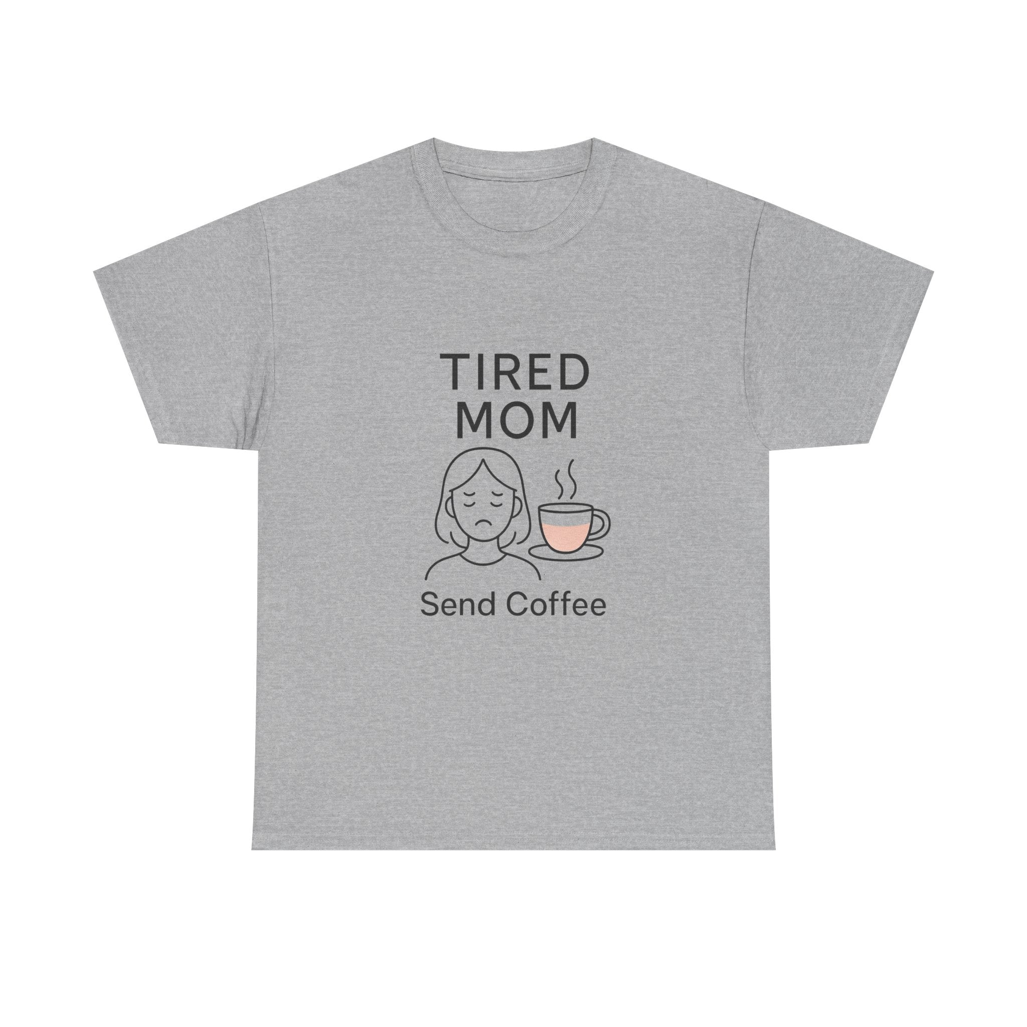 Tired But Trying Mom Life T-Shirt | Funny Mom Appreciation | Graphic Tee