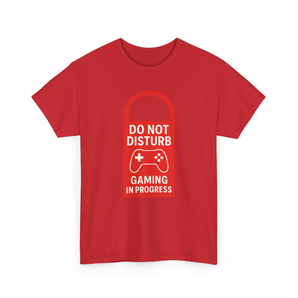 Do Not Disturb Gaming In Progress T-Shirt | Gamer Gift | Graphic Tee
