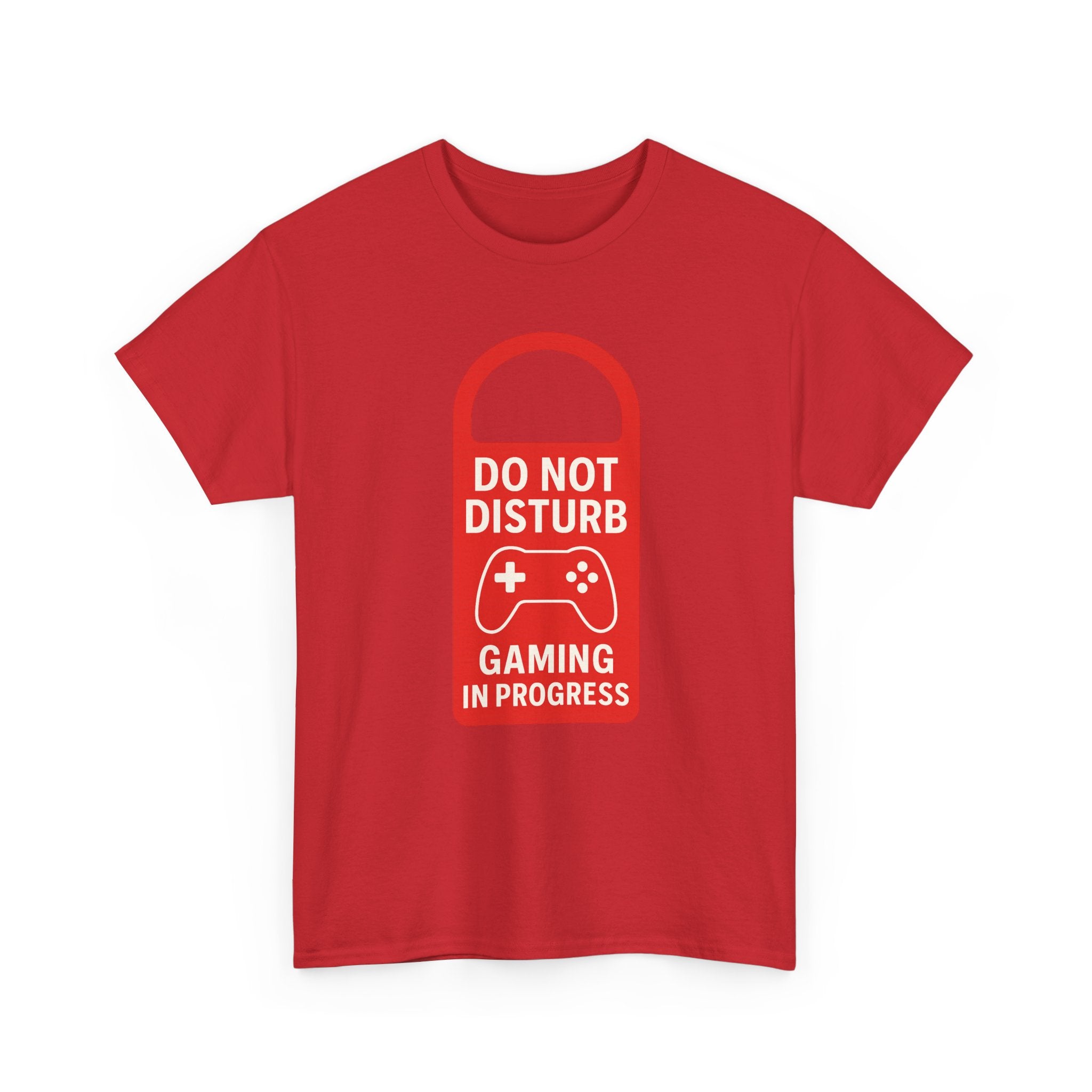 Do Not Disturb Gaming In Progress T-Shirt | Gamer Gift | Graphic Tee