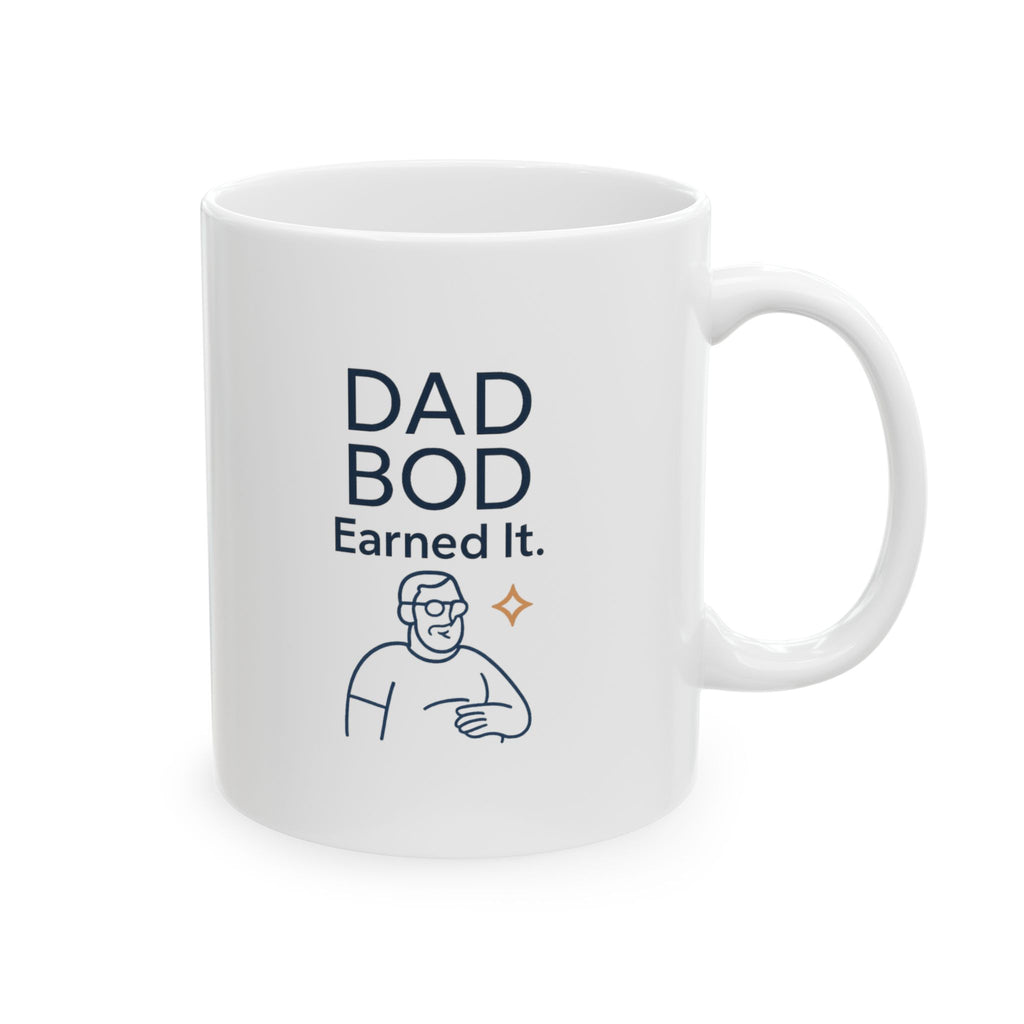 My Dad Bod Approves This Coffee Coffee Mug | Funny Dad Gift | Ceramic Mug