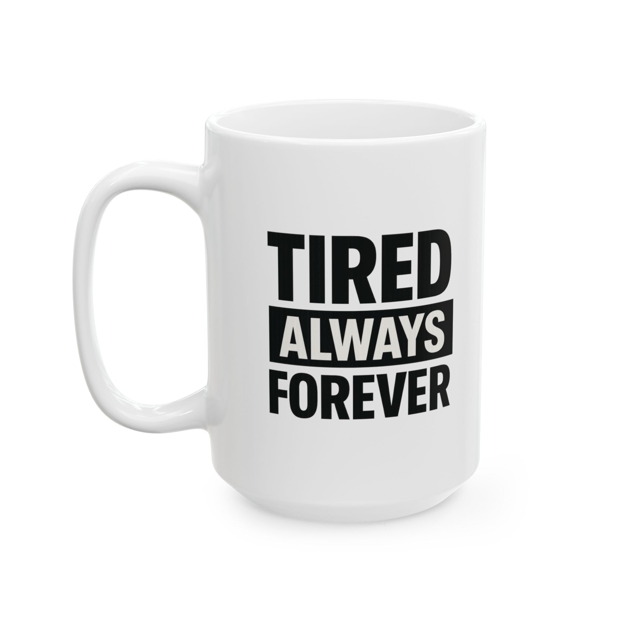 Warning Tired Human Requires Coffee Coffee Mug | Funny Gift | Ceramic Mug