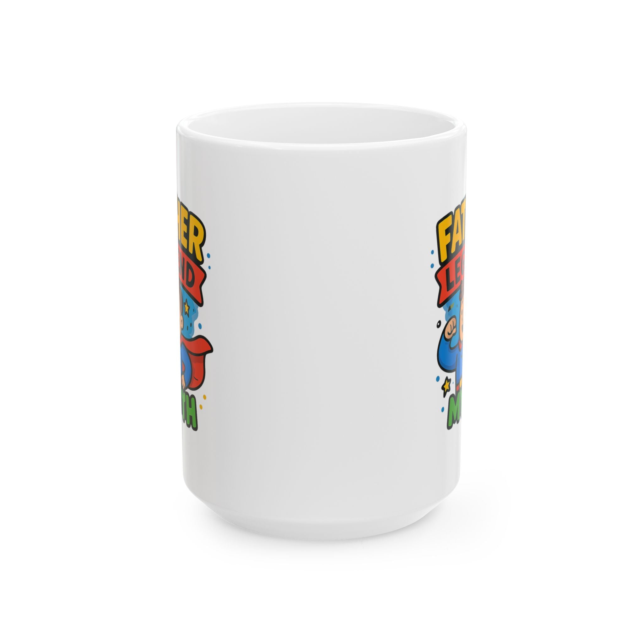 Father The Man The Myth The Legend Coffee Mug | Funny Dad Gift | Ceramic Mug