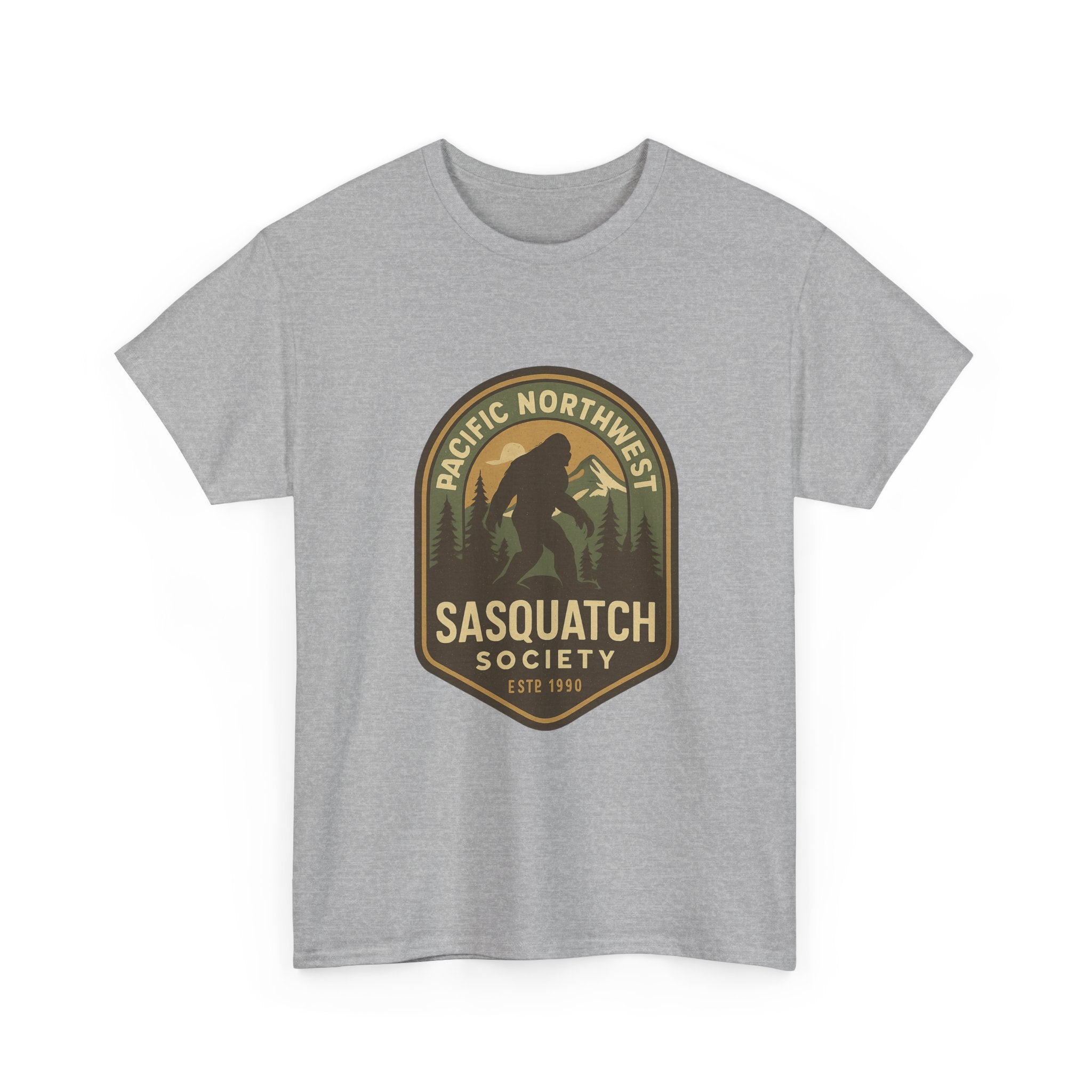 Pacific Northwest Sasquatch Society T-Shirt | Unique Gift | Graphic Tee