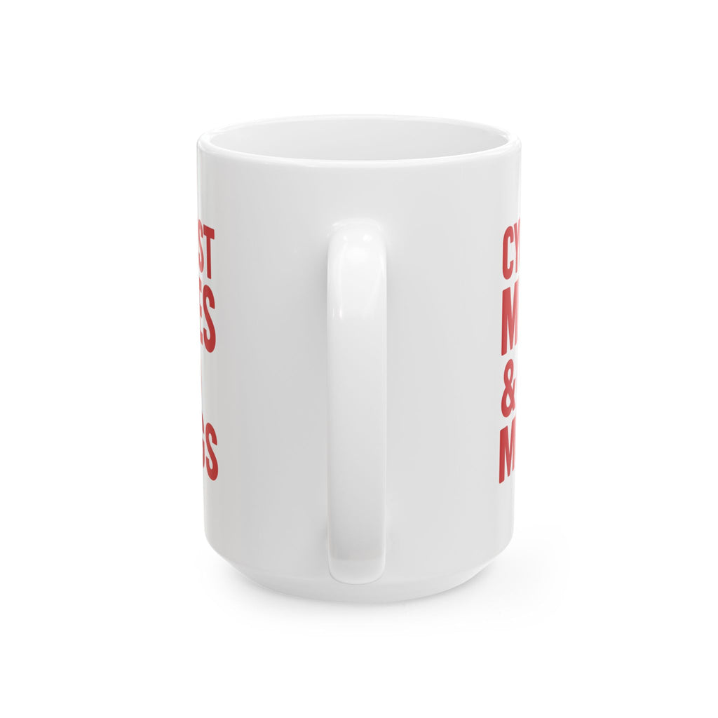 Cyclist Miles And Mugs Coffee Mug | Unique Gift | Ceramic Mug