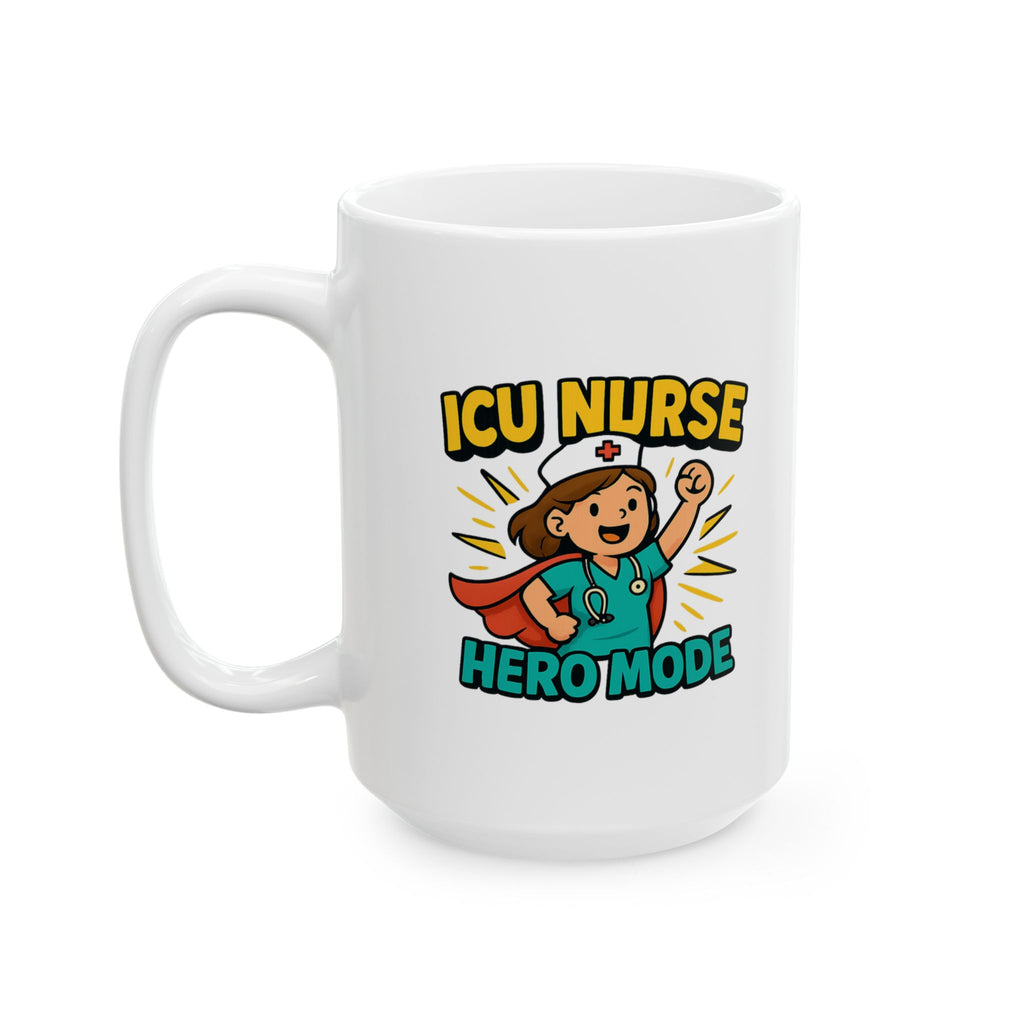 ICU Nurse No Sleep No Problem Just Coffee Coffee Mug | Funny Nurse Humor | Ceramic Mug