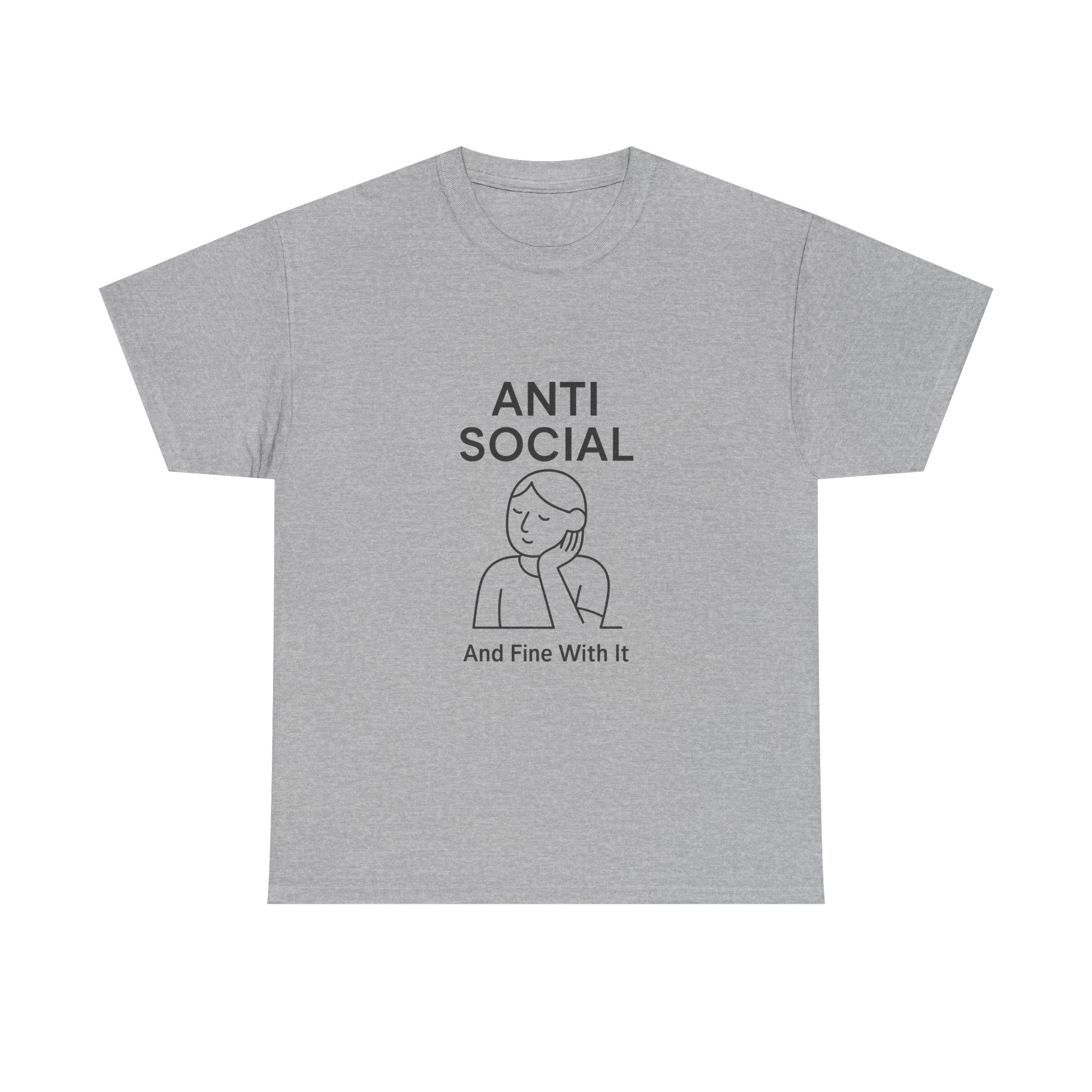 Social Battery Empty Anti Social Mode T-Shirt | Introvert Humor | Graphic Tee