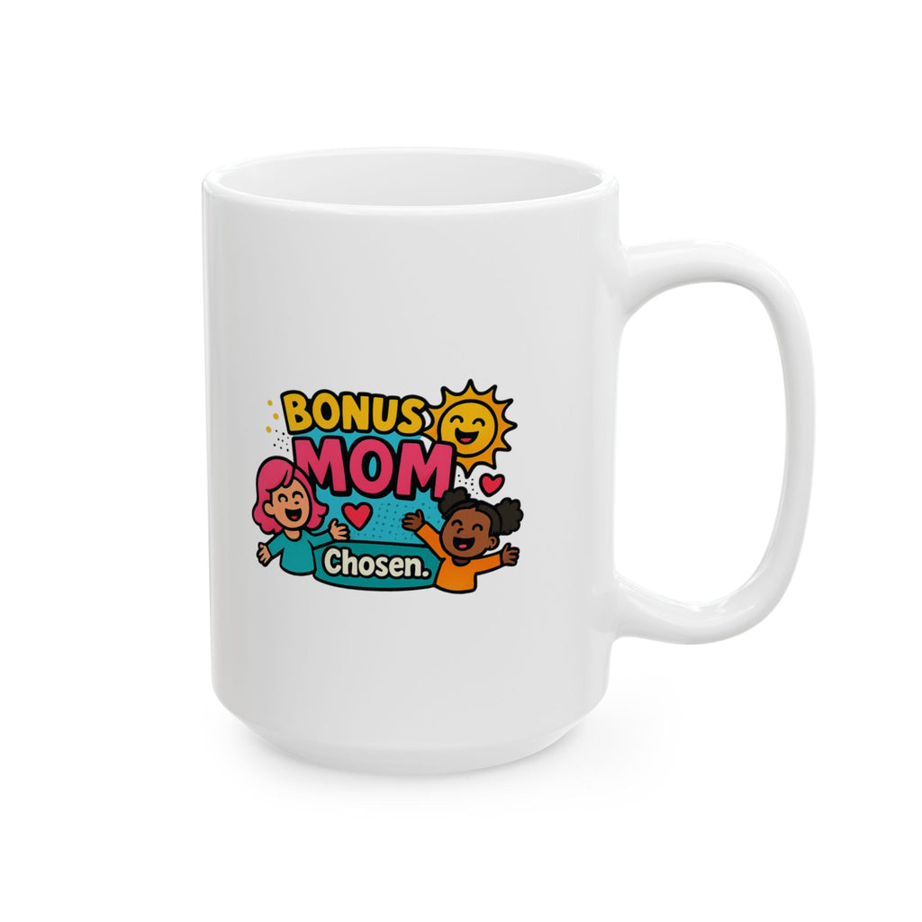 Loved These Kids Like My Own Bonus Mom Coffee Mug | Blended Family Appreciation | Ceramic Mug